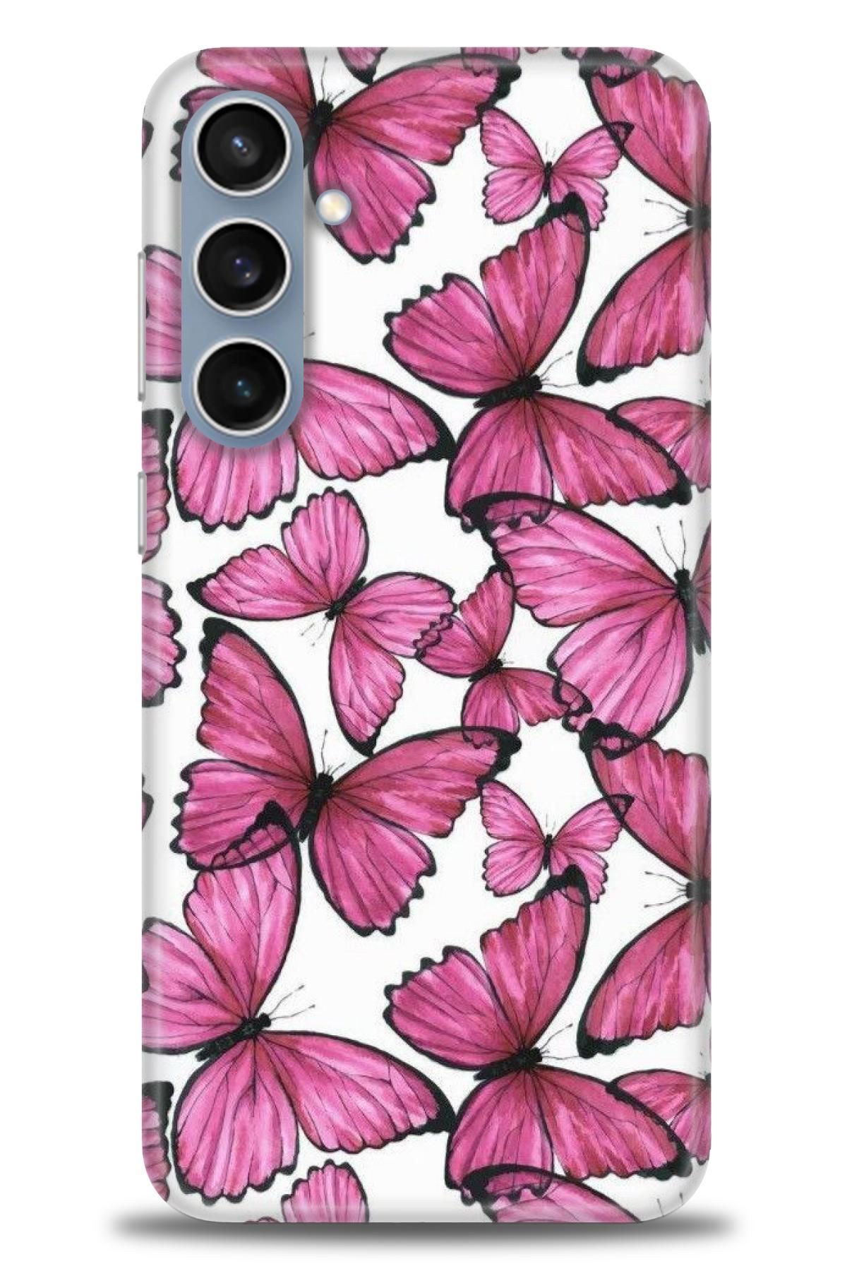 CooperTech Samsung Galaxy S24 Plus İle Uyumlu HD Baskılı Desenli Silikon Kılıf - 117