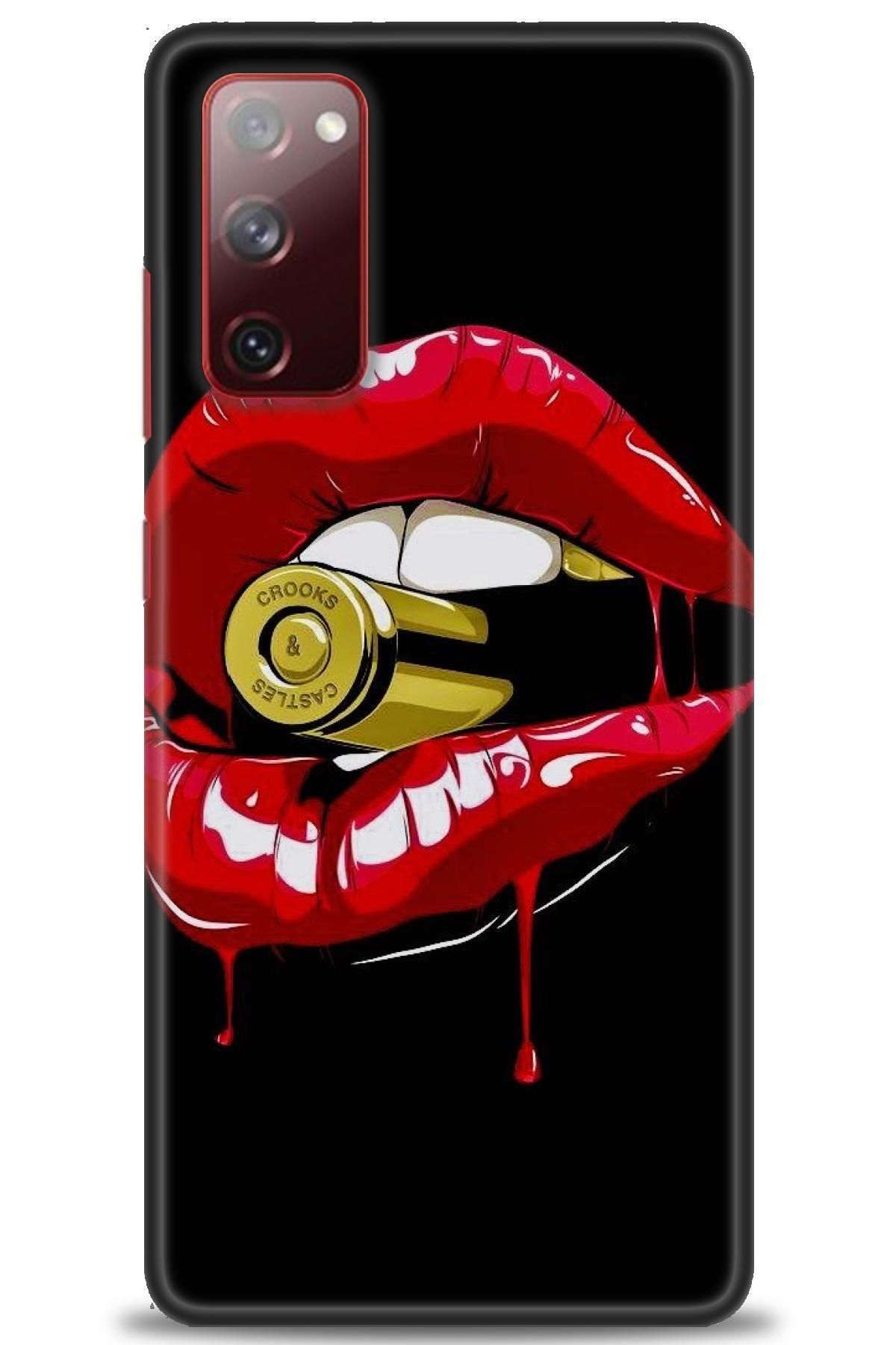 CooperTech Samsung Galaxy S20 FE İle Uyumlu HD Baskılı Desenli Silikon Kılıf - 793