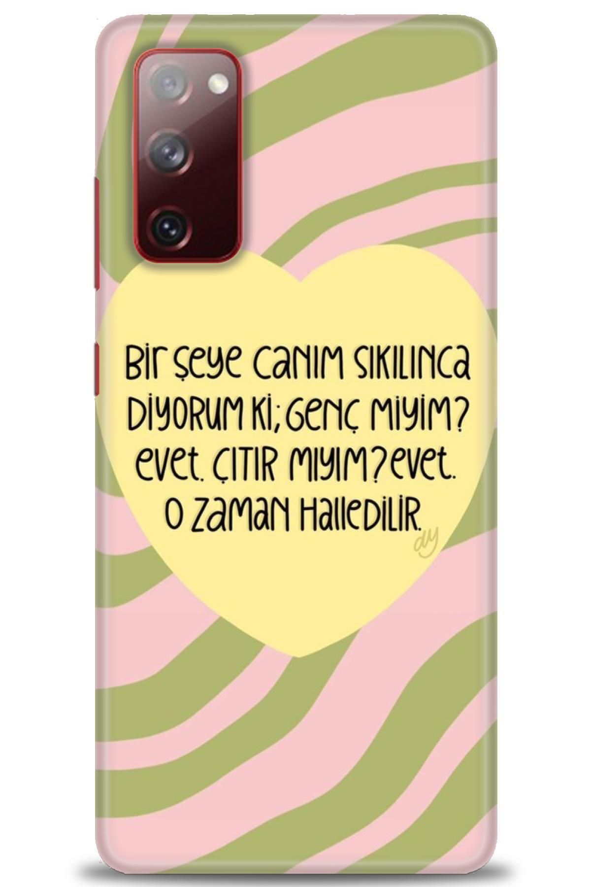 CooperTech Samsung Galaxy S20 FE İle Uyumlu HD Baskılı Desenli Silikon Kılıf - 1080