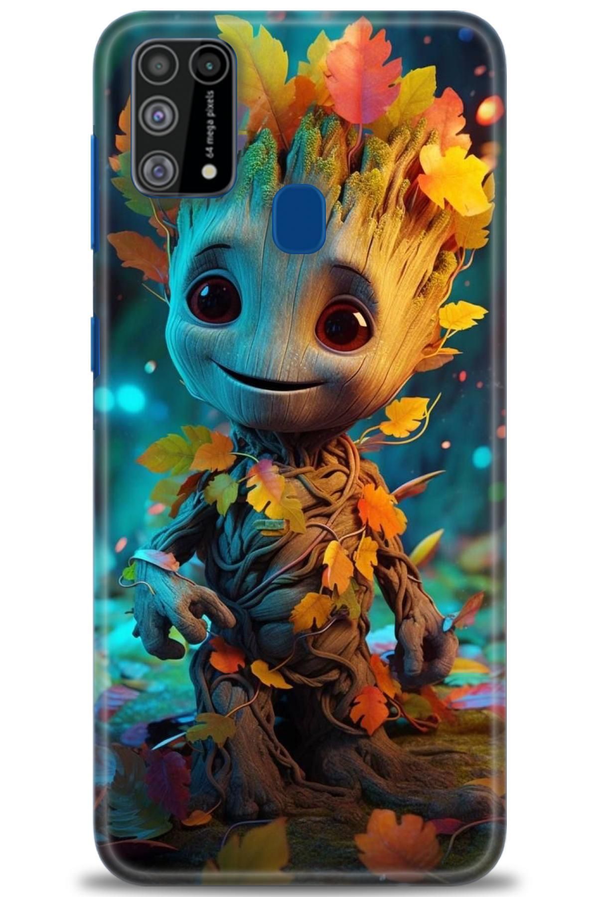 CooperTech Samsung Galaxy M31 İle Uyumlu HD Baskılı Desenli Silikon Kılıf - 630