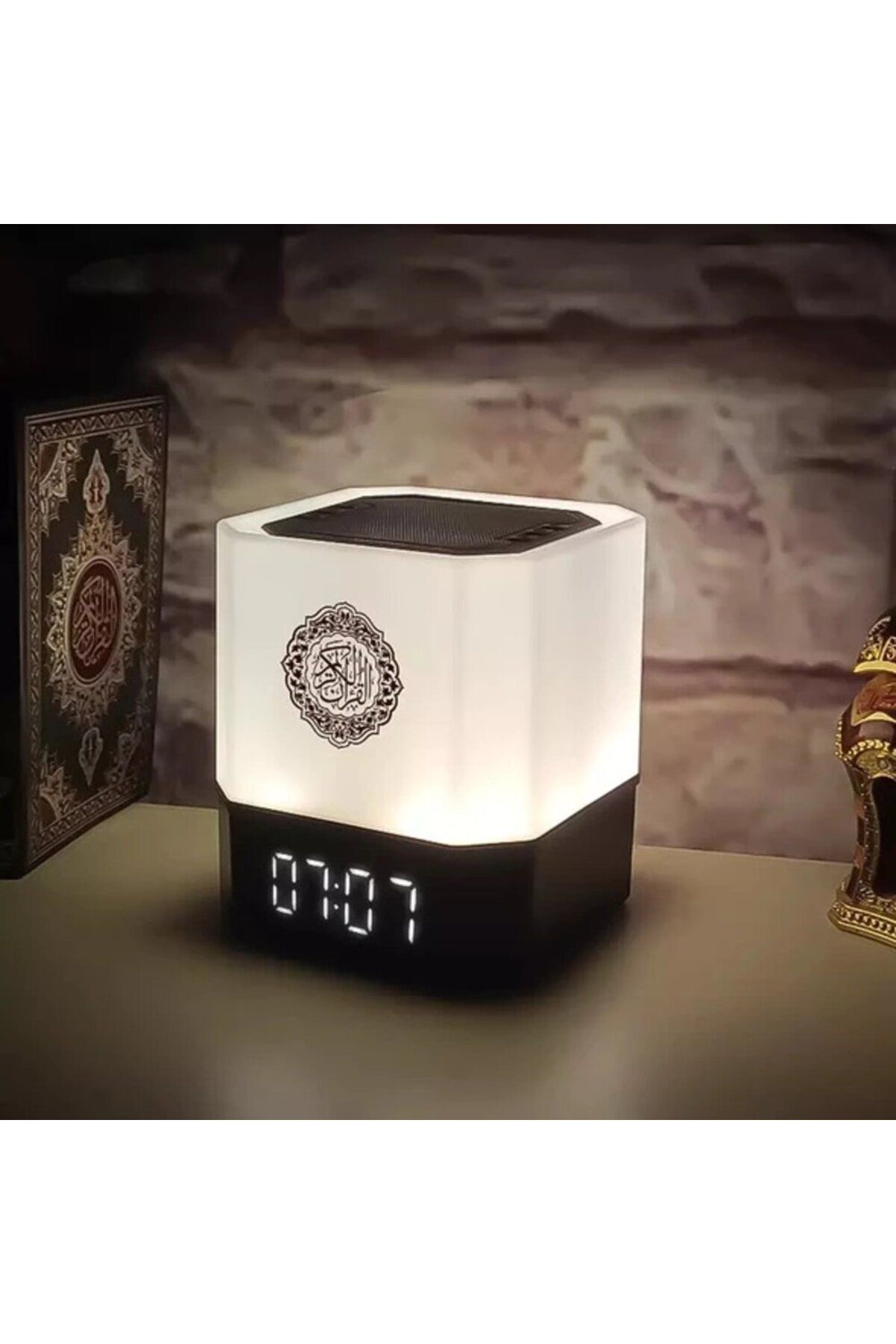 Darul Qalam-CUBE Touch Lamp Qur'an Speaker With Remote/Bluetooth/USB Connect/Phone Application Control 5