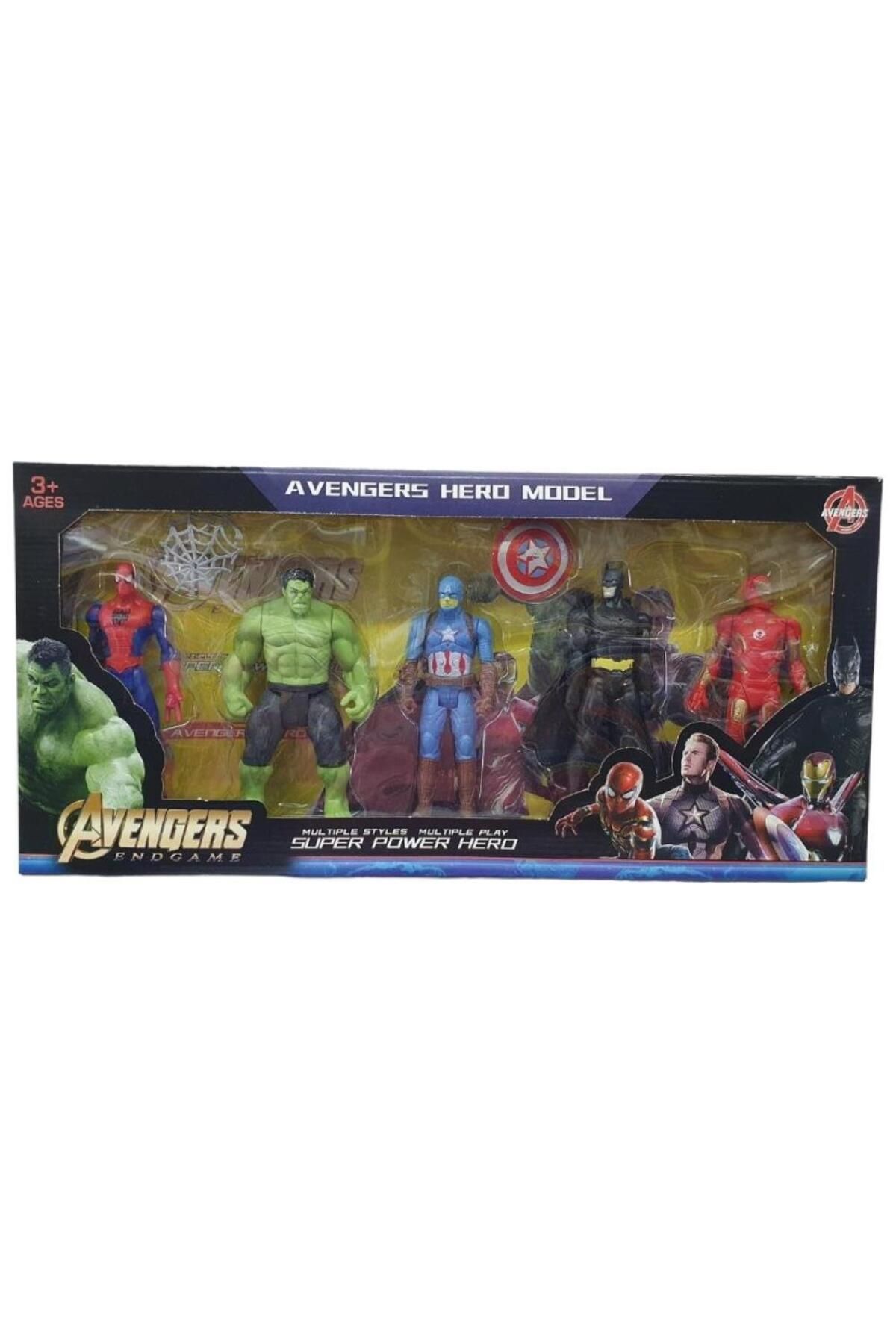 merland benvecocuk Avengers End Game 5 li Figür Set - 2156-5 (Lisinya)
