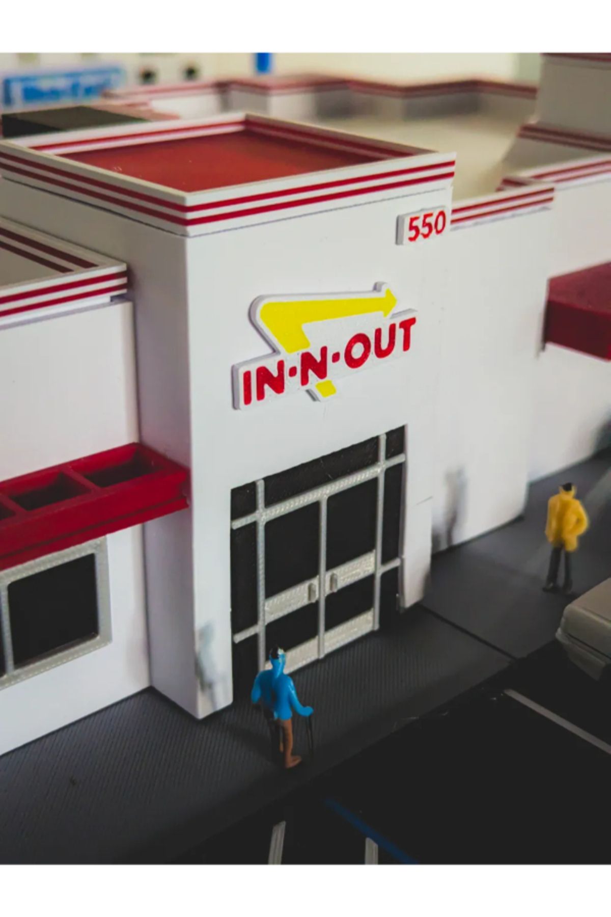 NOMOTHETIC IN-N-OUT Model Seti – Otopark 1:64 Ölçek
