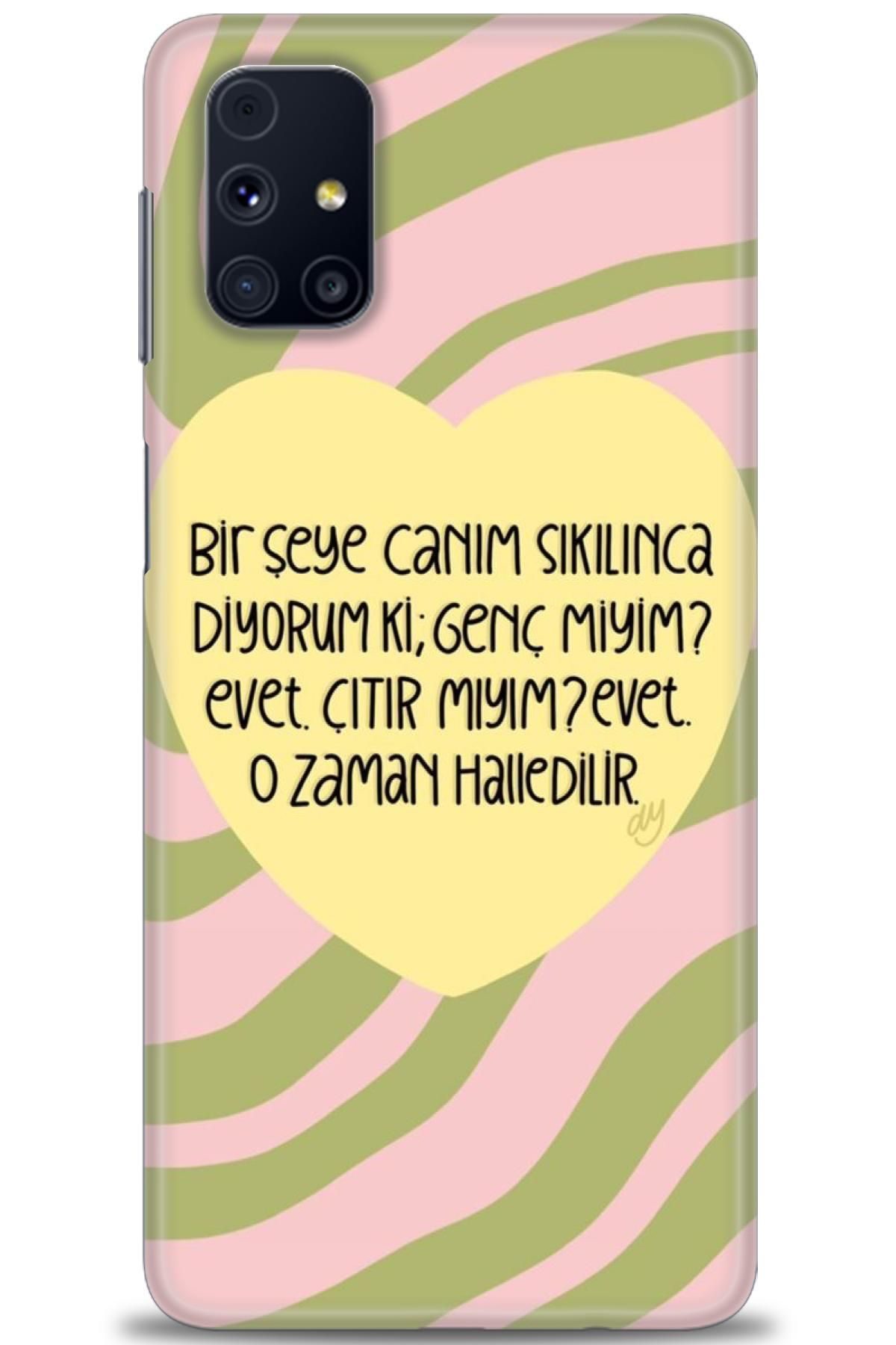 CooperTech Samsung Galaxy M31S İle Uyumlu HD Baskılı Desenli Silikon Kılıf - 1080