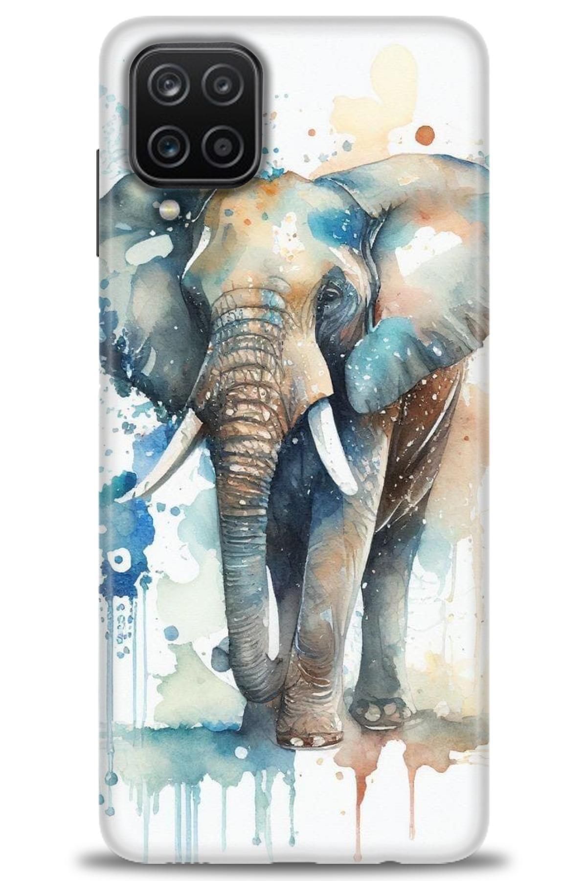 CooperTech Samsung Galaxy M12 İle Uyumlu HD Baskılı Desenli Silikon Kılıf - 109