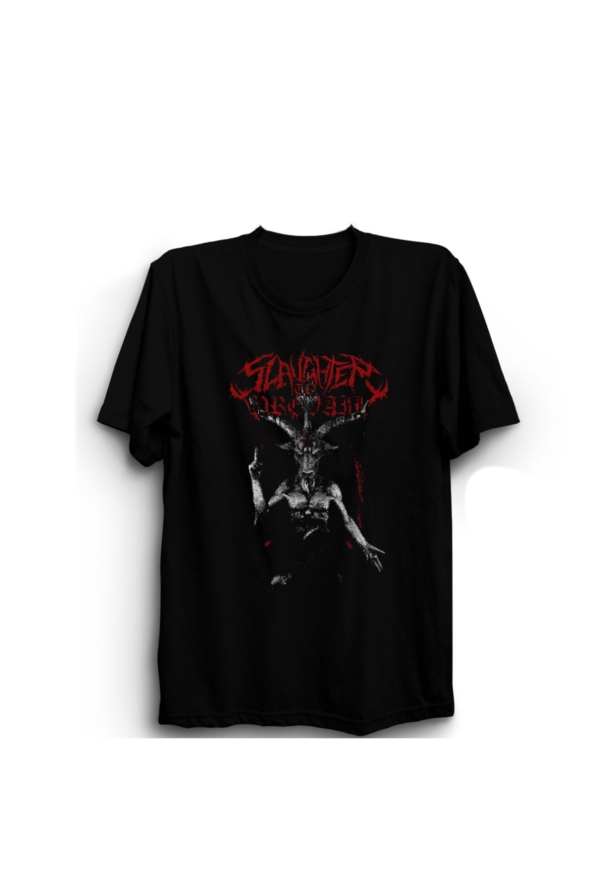 The Fame Slaughter to Prevail, Rock Metal Müzik Grubu, Unisex %100 Pamuk Siyah Tişört