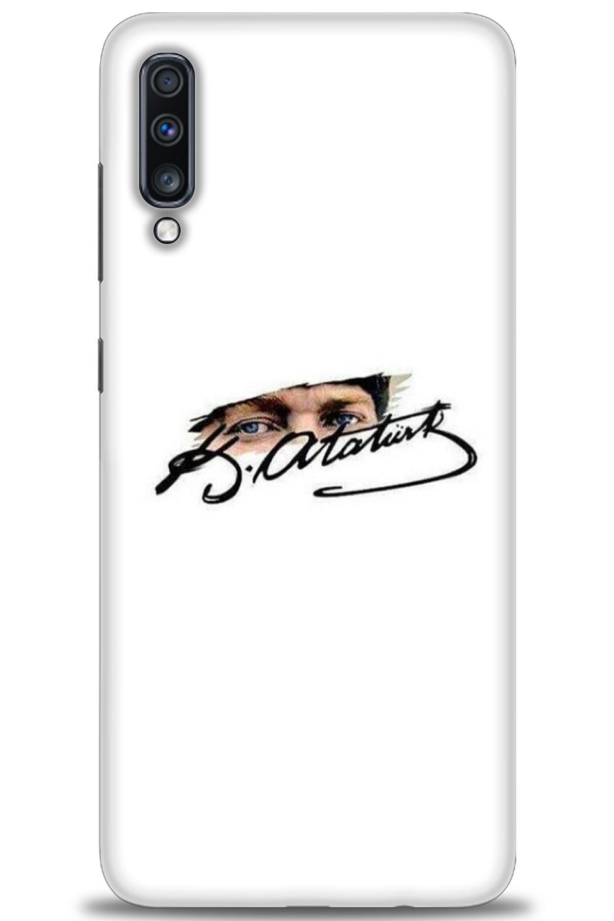 CooperTech Samsung Galaxy A70 İle Uyumlu HD Baskılı Desenli Silikon Kılıf - 1035