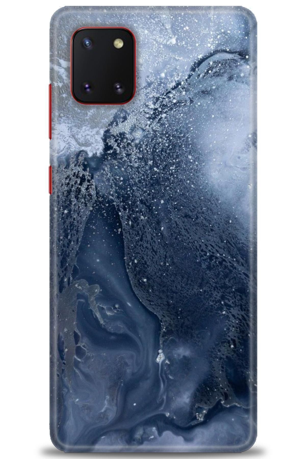 CooperTech Samsung Galaxy A81 İle Uyumlu HD Baskılı Desenli Silikon Kılıf - 405