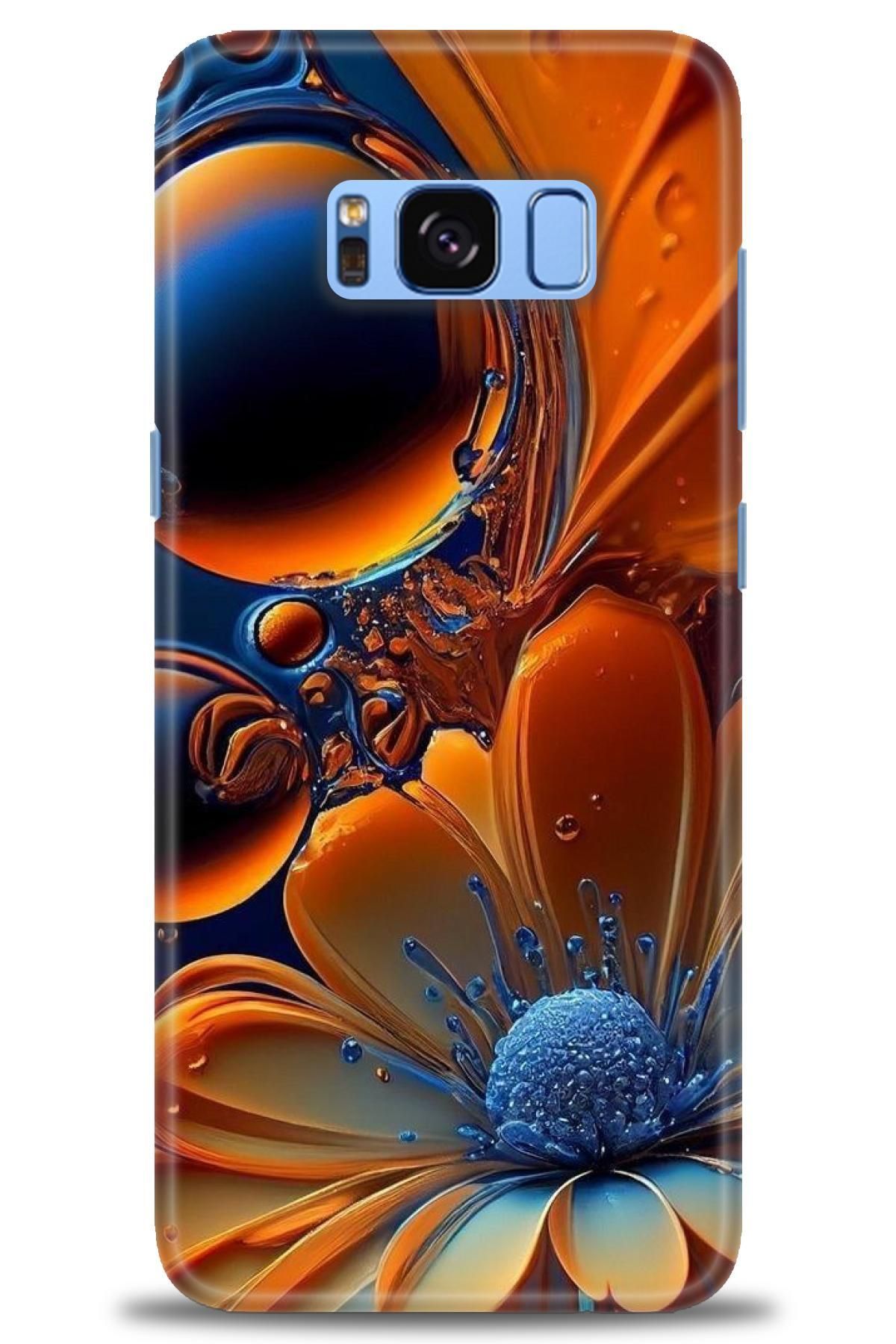 CooperTech Samsung Galaxy S8 İle Uyumlu HD Baskılı Desenli Silikon Kılıf - 360