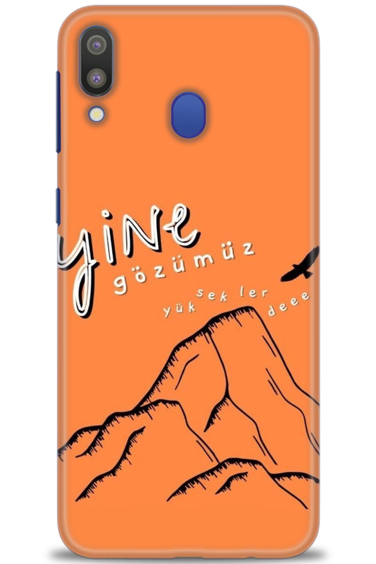 CooperTech Samsung Galaxy M20 İle Uyumlu HD Baskılı Desenli Silikon Kılıf - 1071