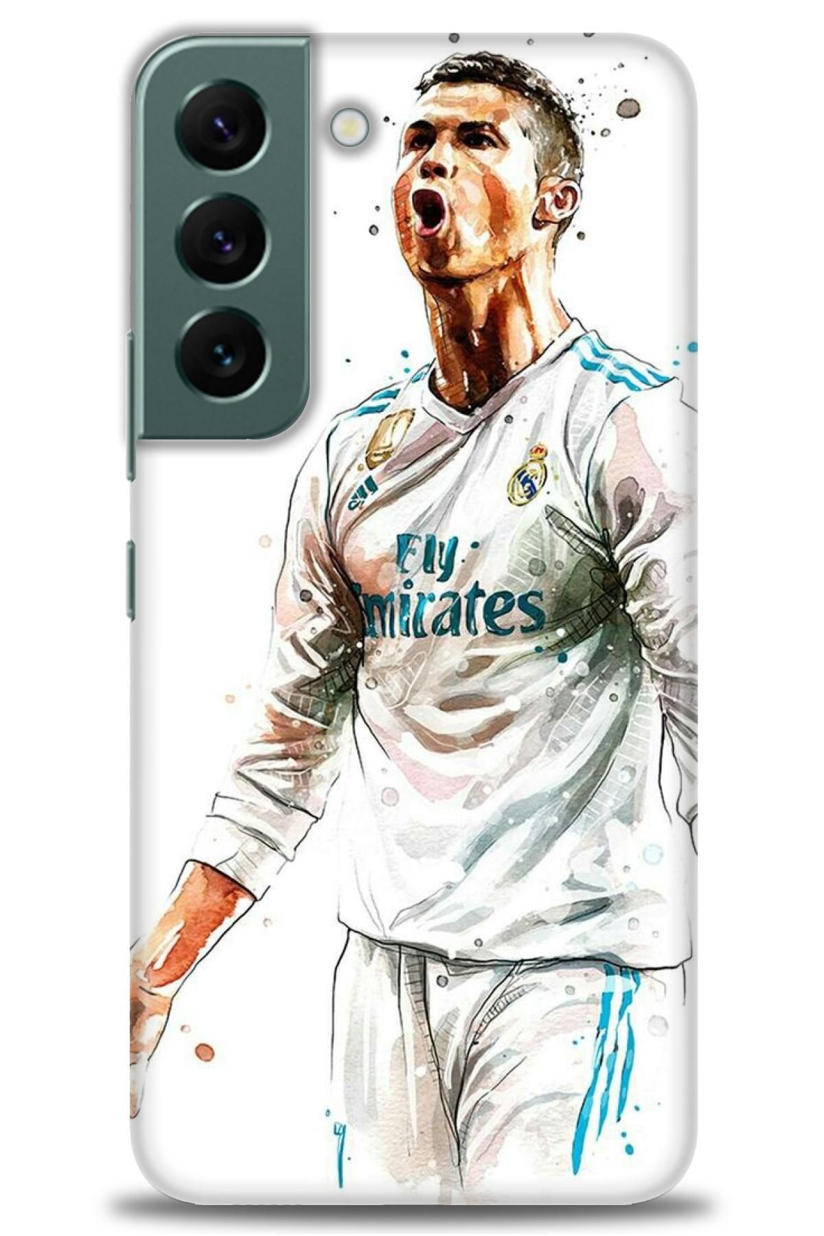 CooperTech Samsung Galaxy S22 İle Uyumlu HD Baskılı Desenli Silikon Kılıf - 865