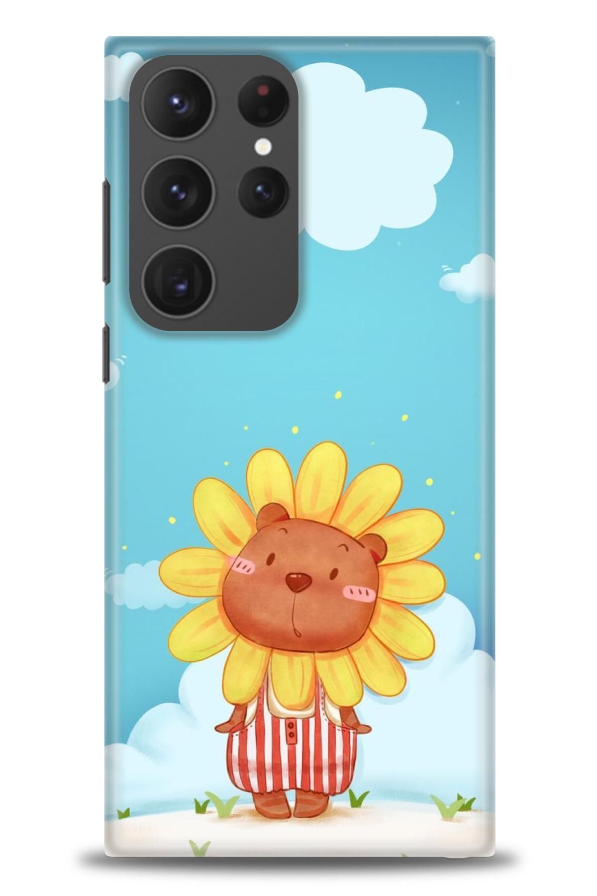CooperTech Samsung Galaxy S23 Ultra İle Uyumlu HD Baskılı Desenli Silikon Kılıf - 423