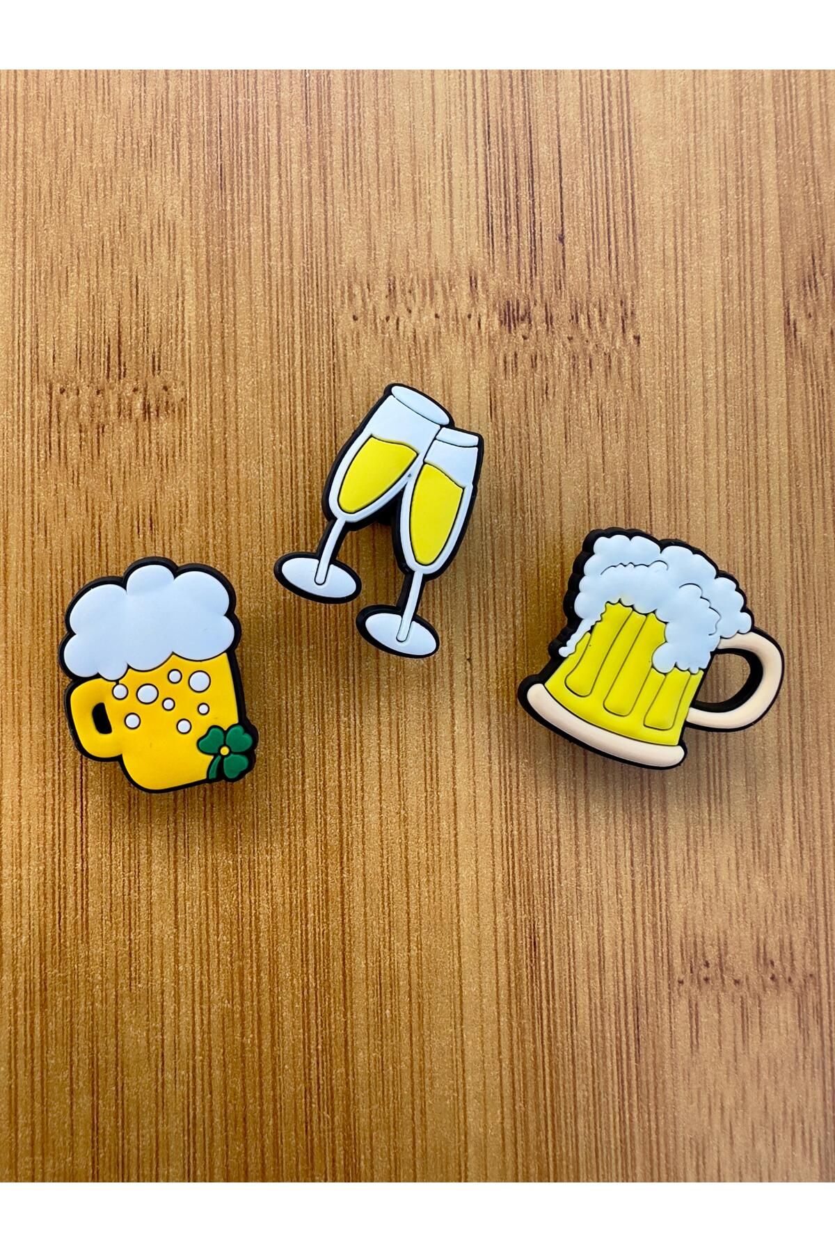 Crocs CROCS SÜSÜ TERLİK SÜSÜ JİBBİTZ 3'LÜ BEER SET