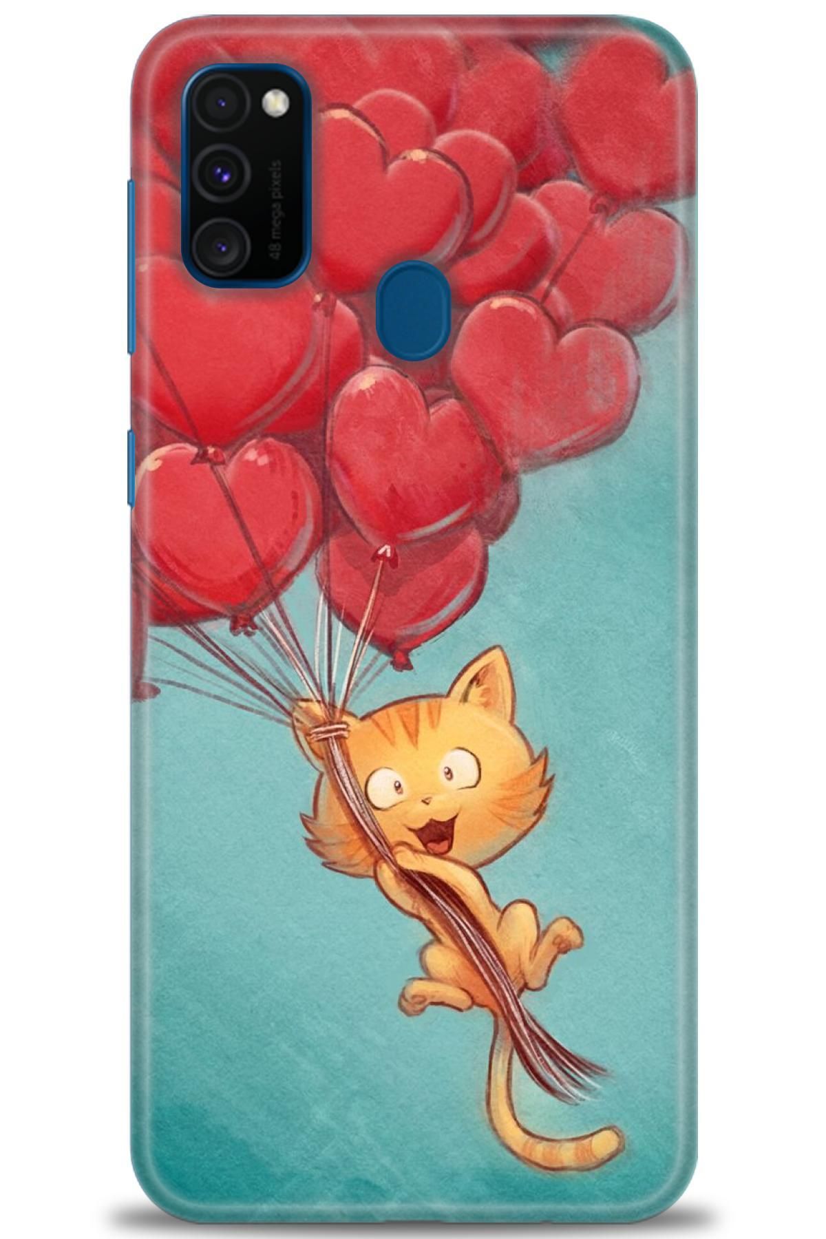 CooperTech Samsung Galaxy M30S İle Uyumlu HD Baskılı Desenli Silikon Kılıf - 513