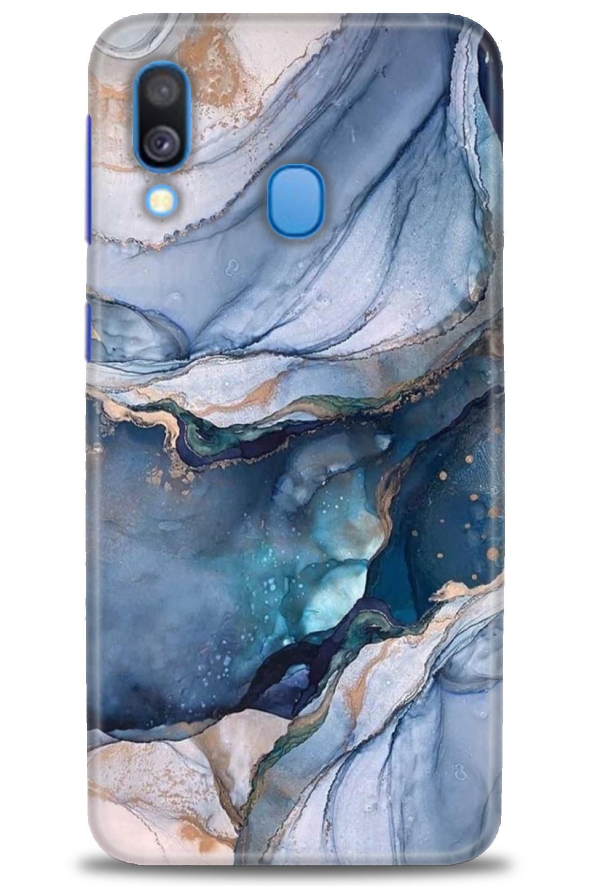 CooperTech Samsung Galaxy A40 İle Uyumlu HD Baskılı Desenli Silikon Kılıf - 810