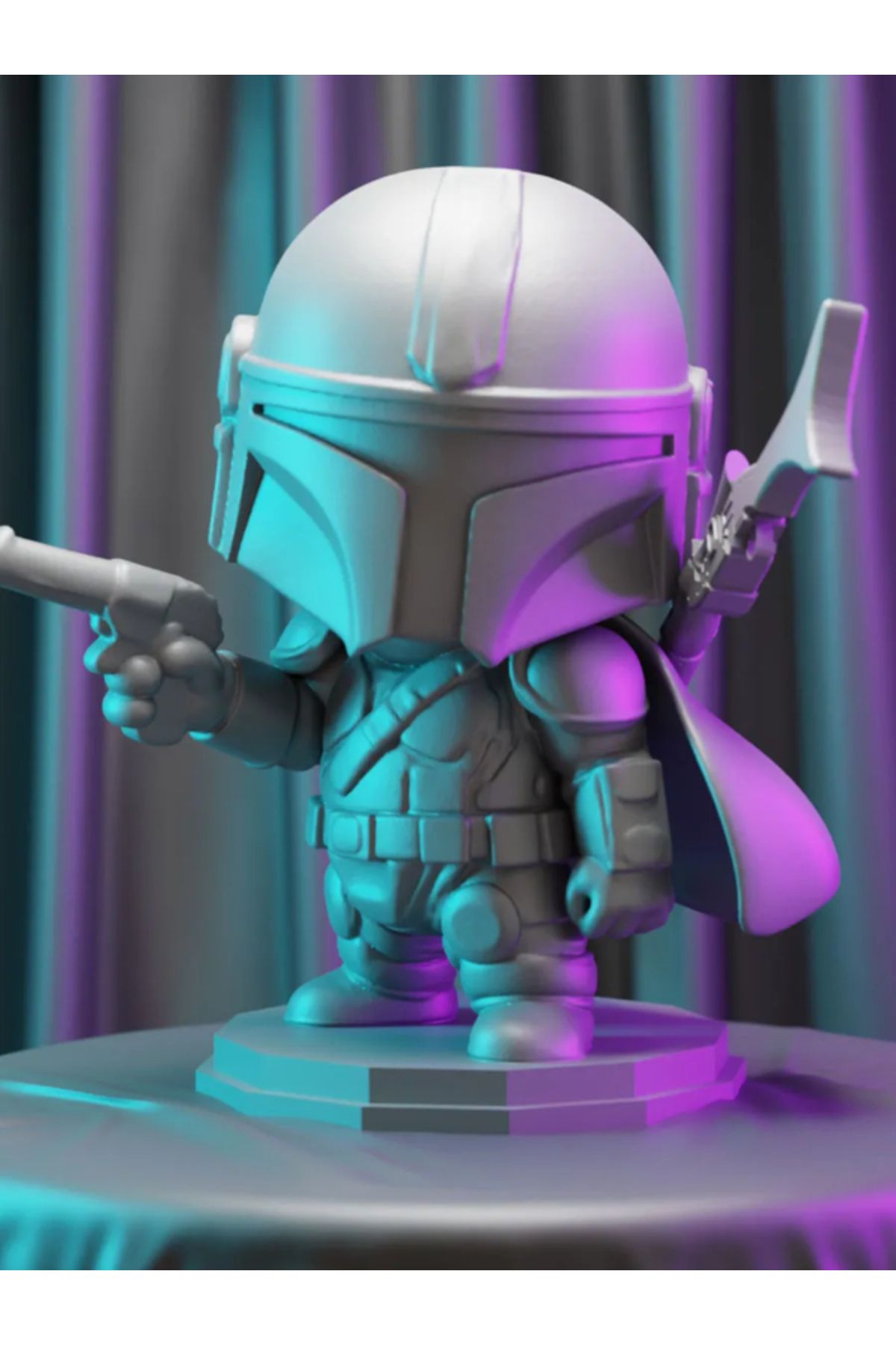 NOMOTHETIC The Mandalorian Chibi Figürü
