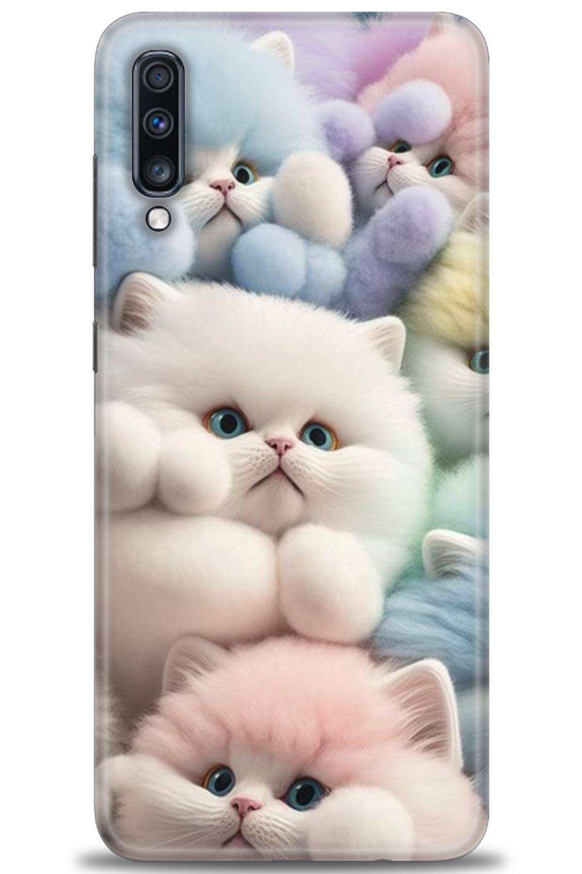 CooperTech Samsung Galaxy A70 İle Uyumlu HD Baskılı Desenli Silikon Kılıf - 306