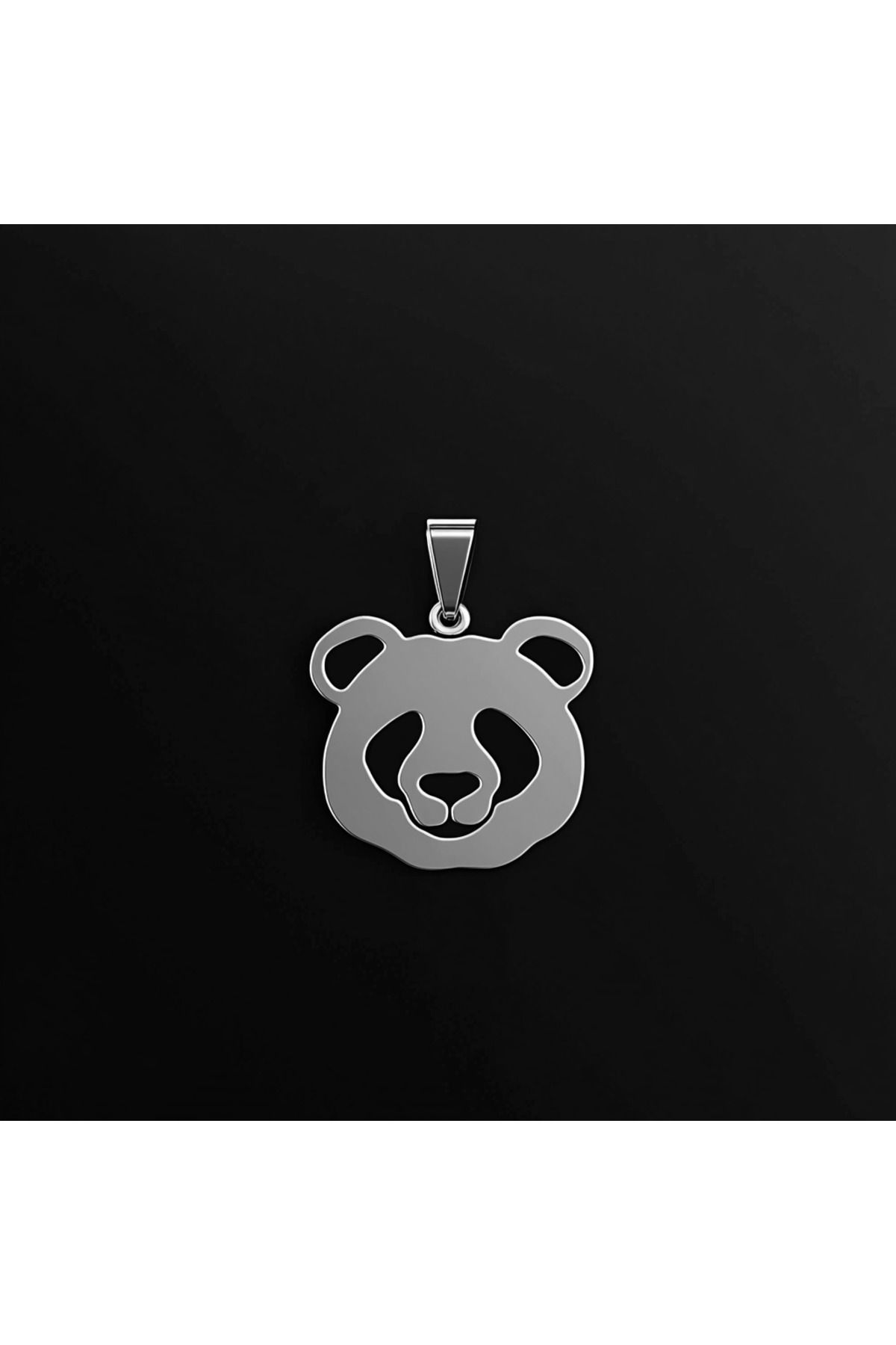 TabiTela 925 Ayar gümüş kolye panda SM2254