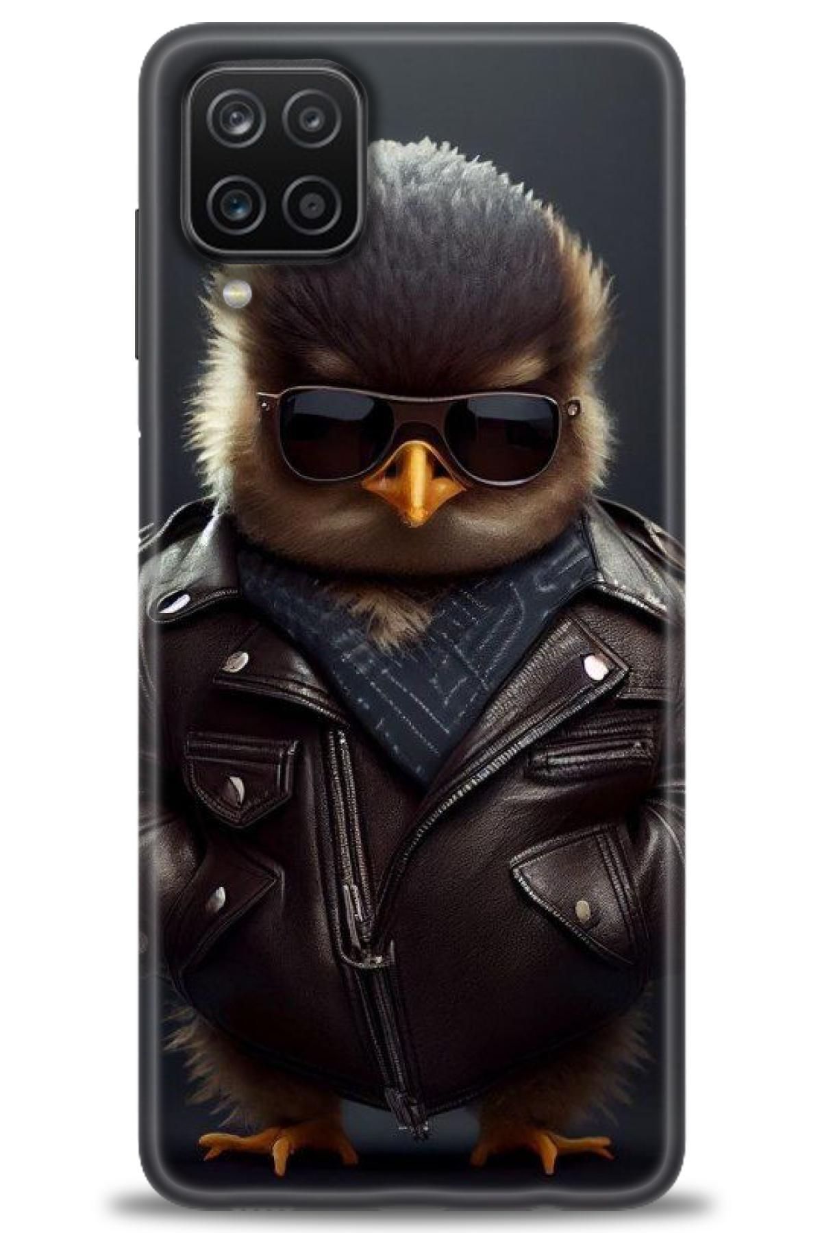CooperTech Samsung Galaxy A12 İle Uyumlu HD Baskılı Desenli Silikon Kılıf - 333