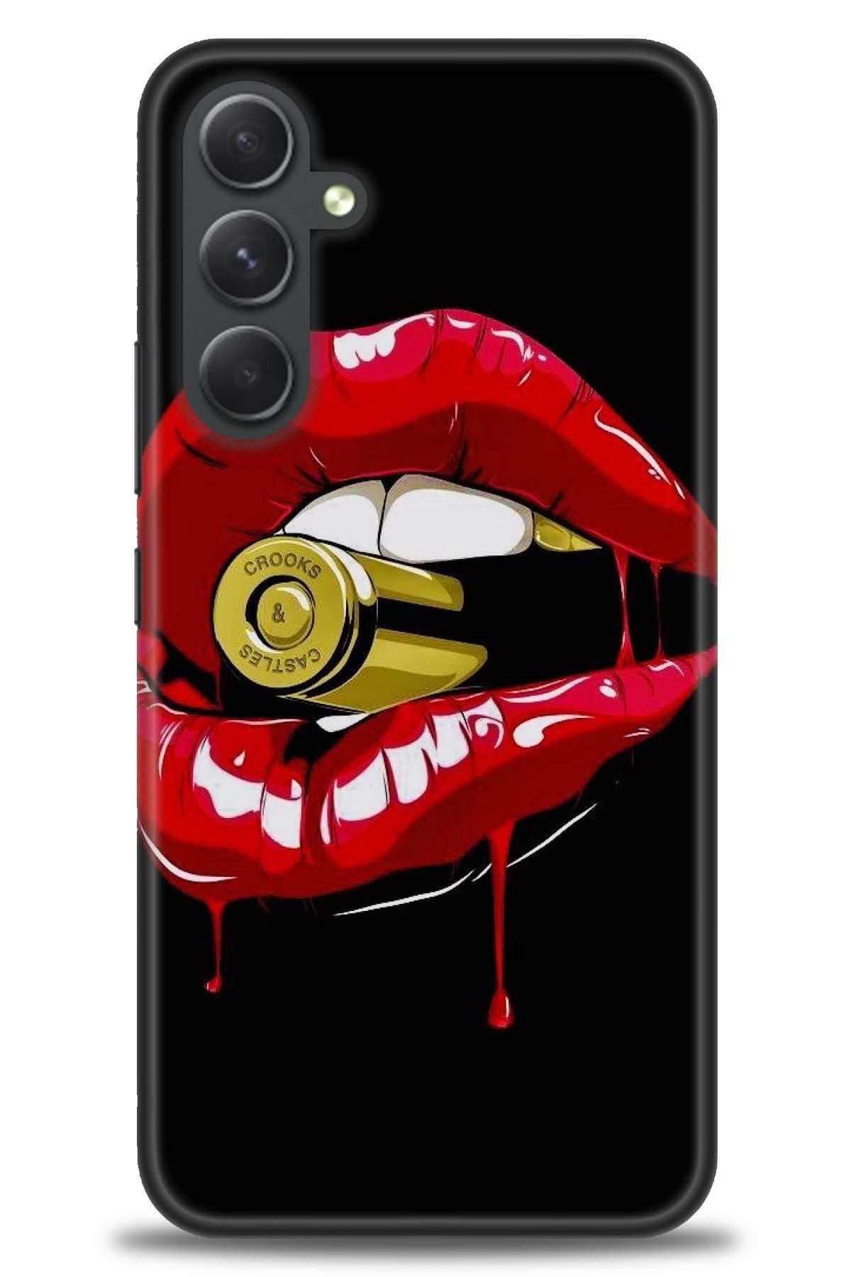 CooperTech Samsung Galaxy A54 İle Uyumlu HD Baskılı Desenli Silikon Kılıf - 793