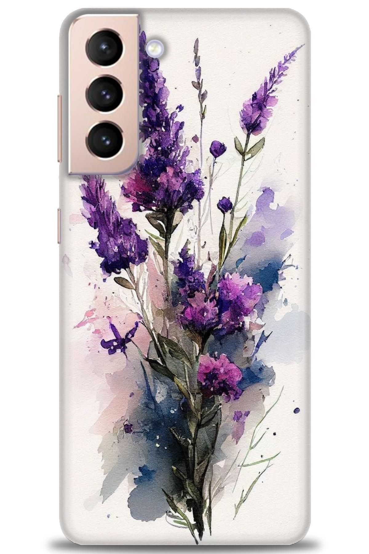 CooperTech Samsung Galaxy S21 İle Uyumlu HD Baskılı Desenli Silikon Kılıf - 243