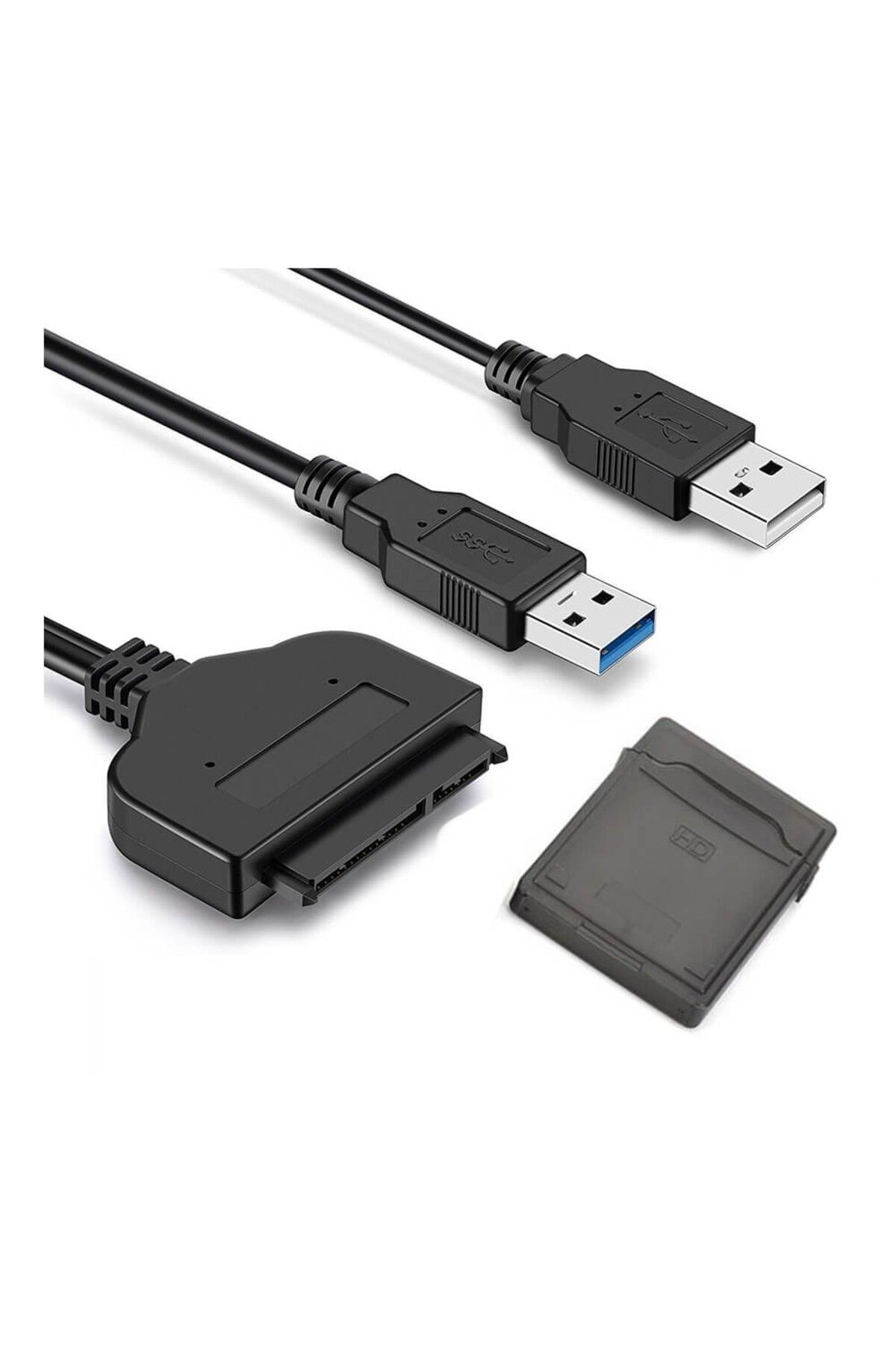 Koodmax 2.5" Usb 3.0 to Sata Hdd Ssd Dönüştürücü Adaptör Kablosu + Koruma Kasası