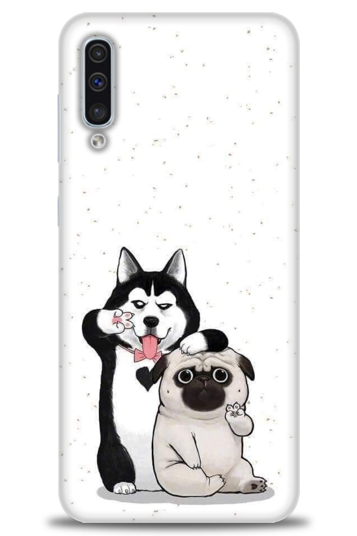 CooperTech Samsung Galaxy A30S İle Uyumlu HD Baskılı Desenli Silikon Kılıf - 595