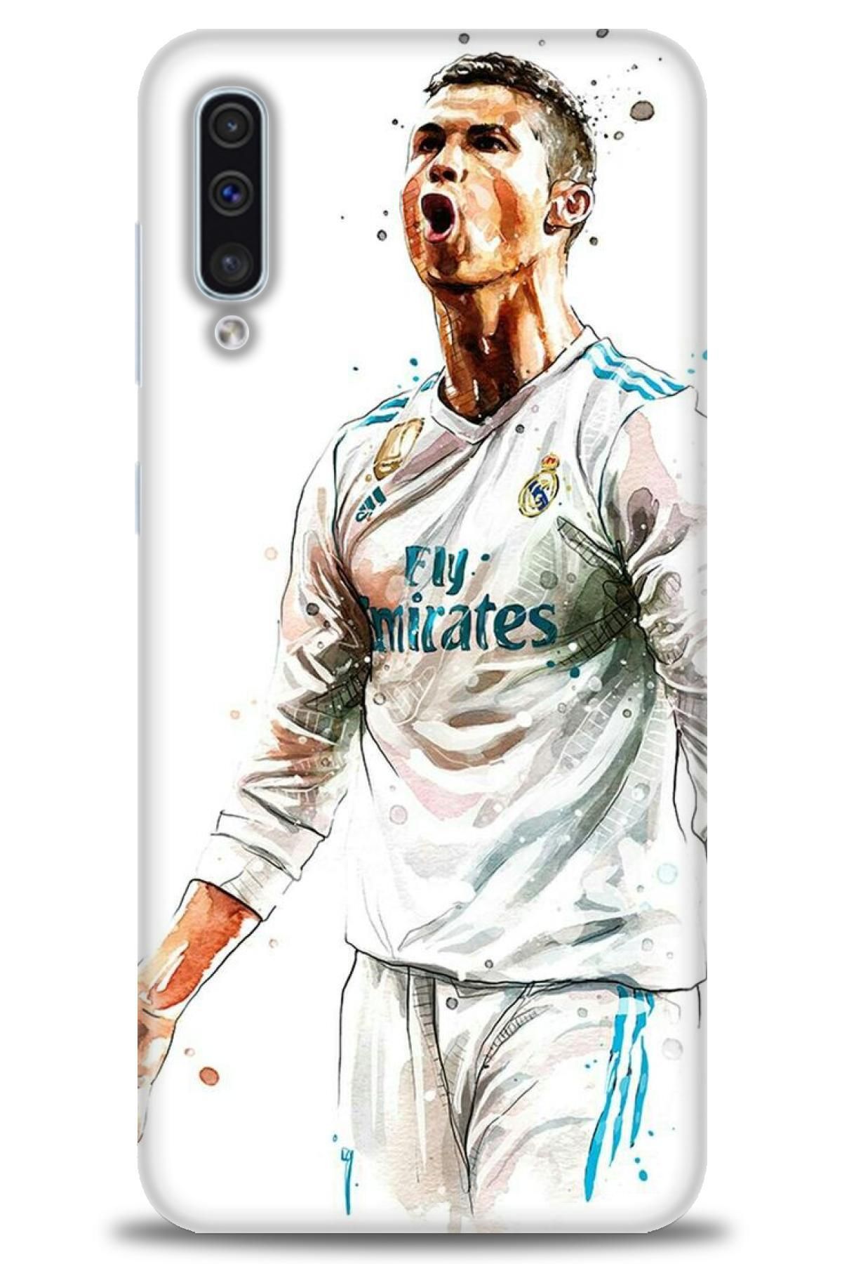CooperTech Samsung Galaxy A30S İle Uyumlu HD Baskılı Desenli Silikon Kılıf - 865