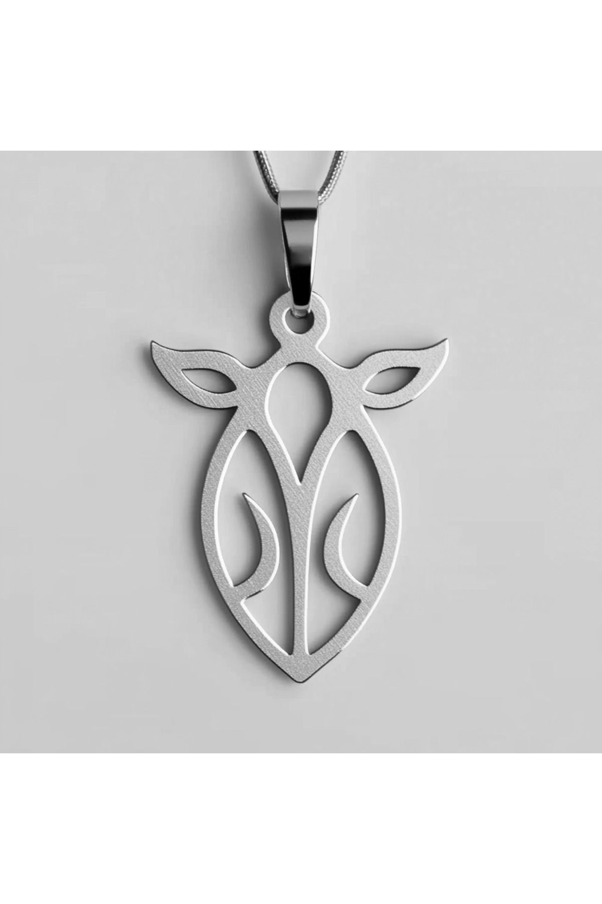 TabiTela 925 Ayar gümüş kolye inek SM2316