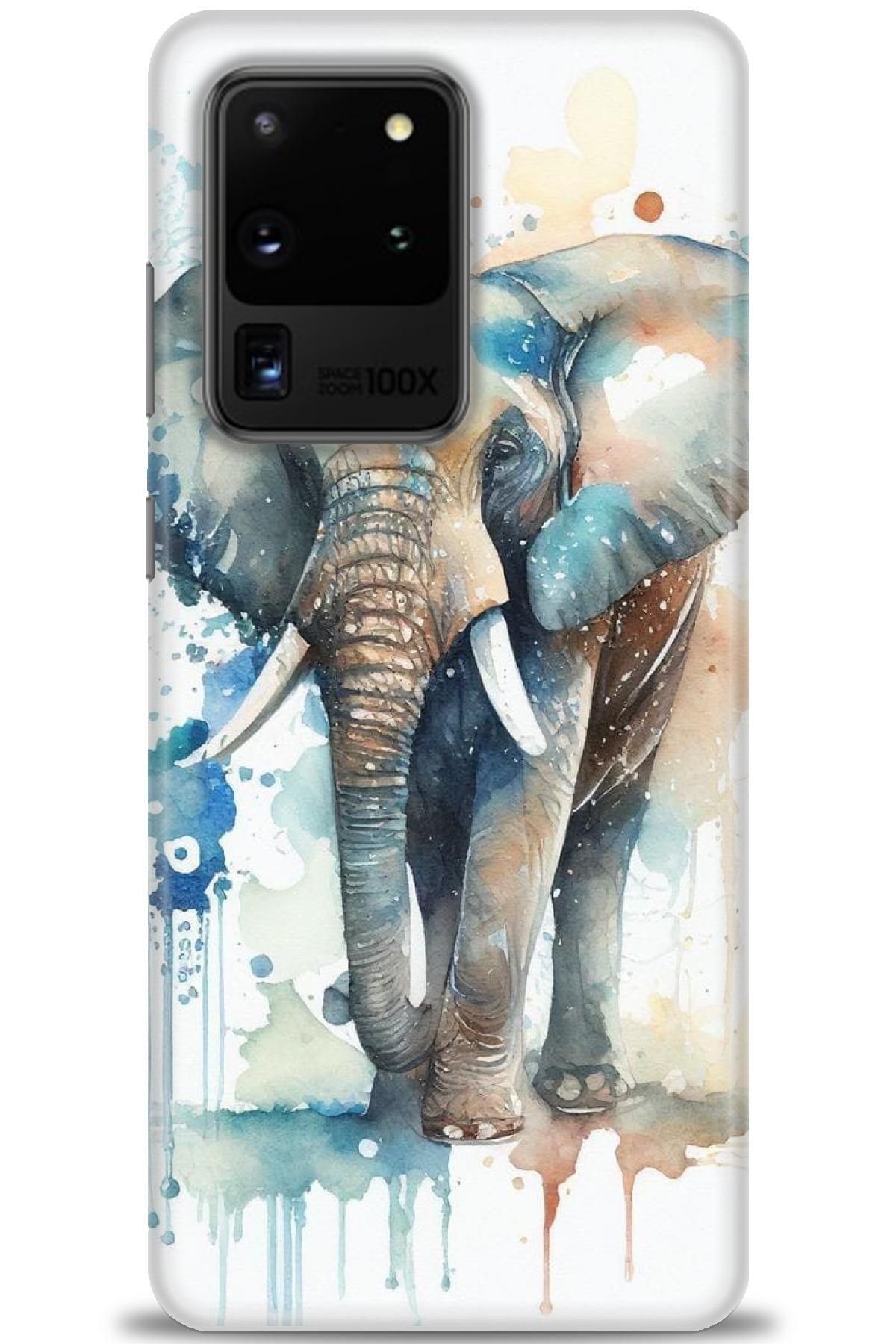CooperTech Samsung Galaxy S20 Utra İle Uyumlu HD Baskılı Desenli Silikon Kılıf - 109