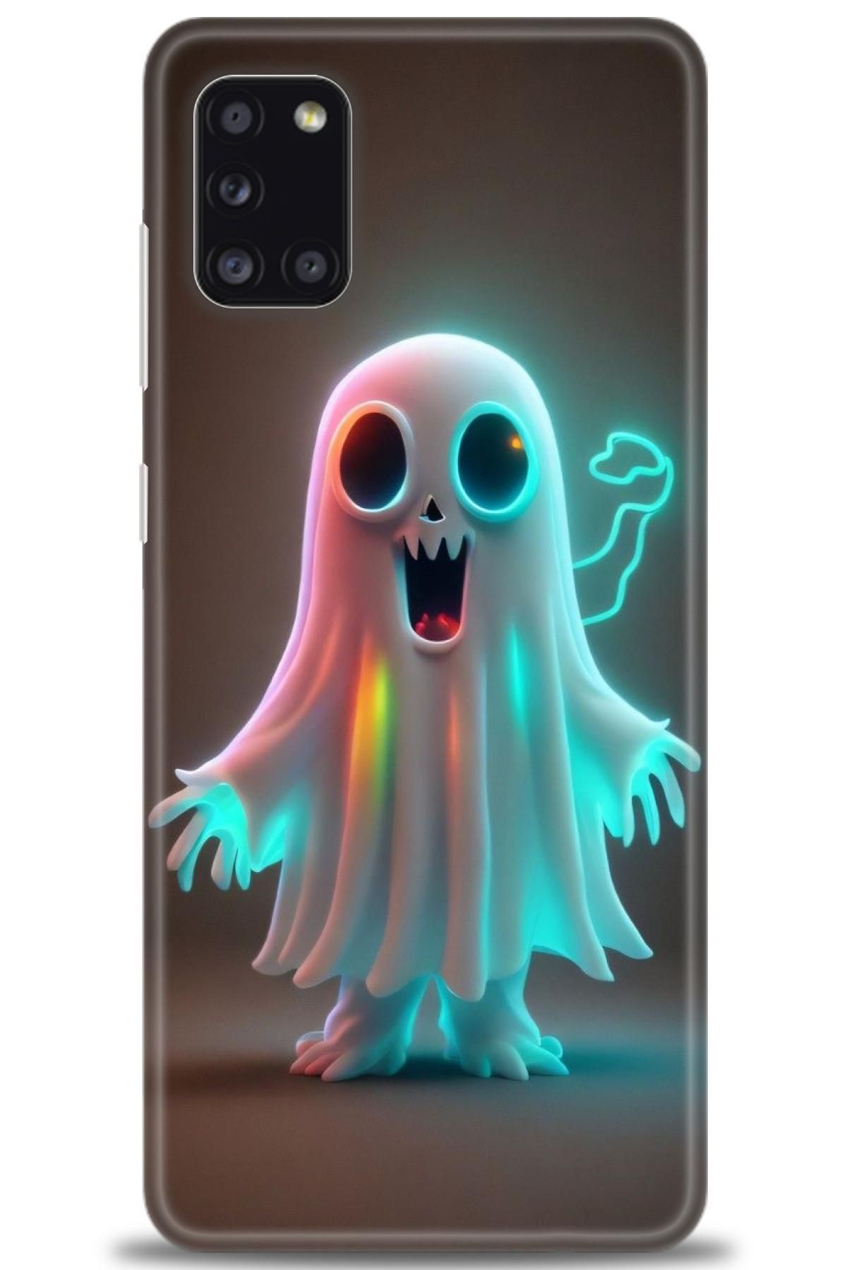 CooperTech Samsung Galaxy A31 İle Uyumlu HD Baskılı Desenli Silikon Kılıf - 496