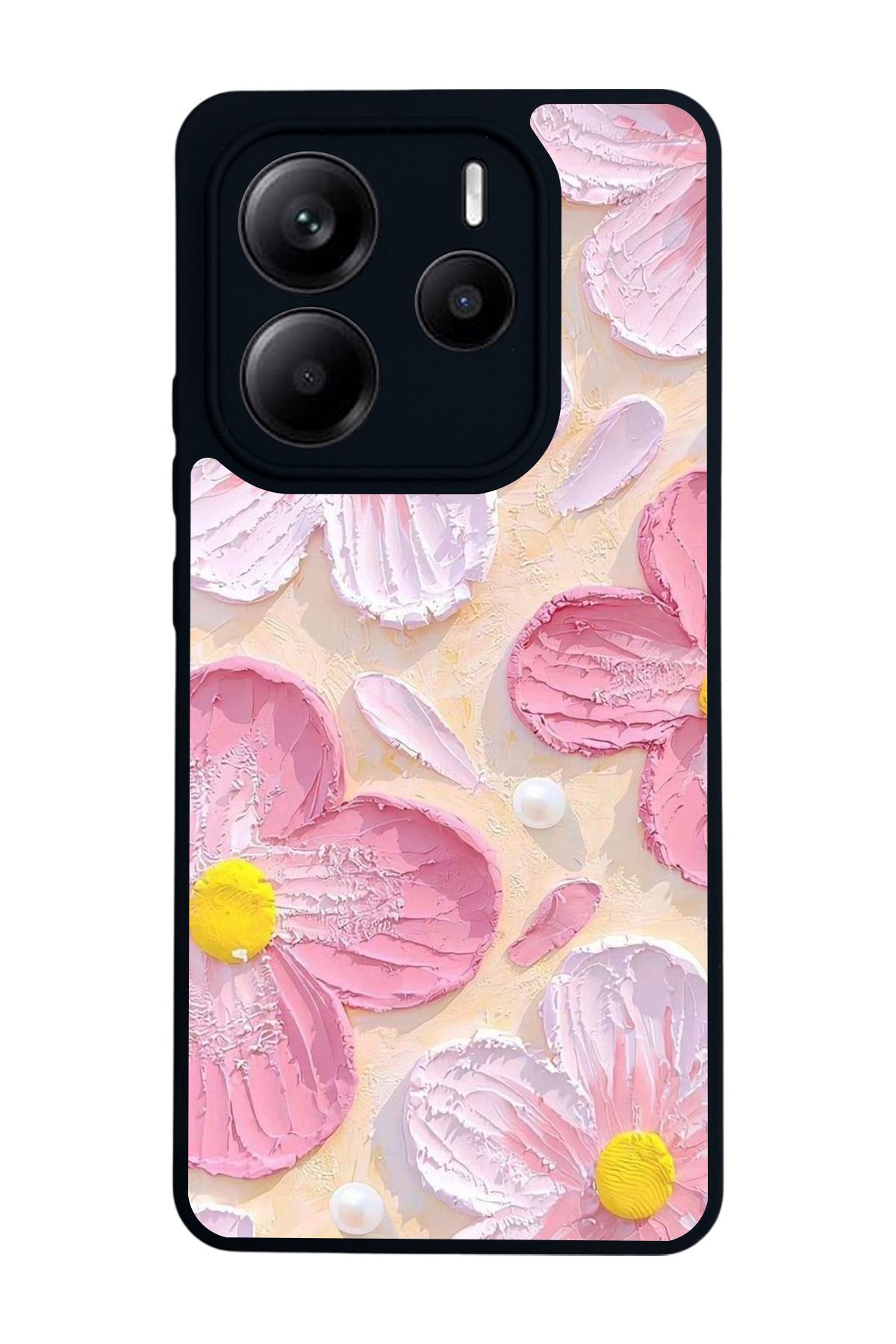 BGAKSESUAR Xiaomi Redmi Note 14 Mat Siyah uyumlu Kılıf – Yumuşak Silikon, Koruyucu, Şok Emici Kapak