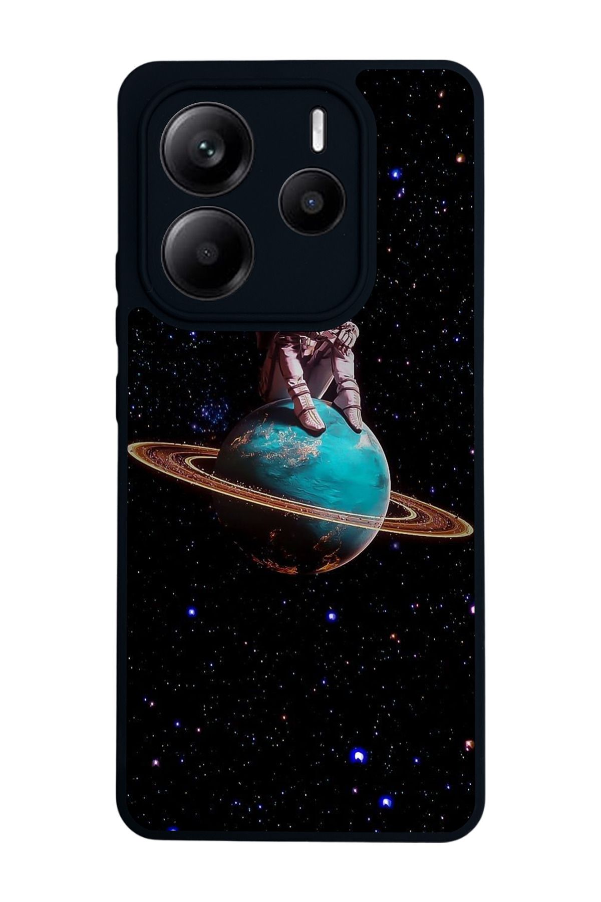 BGAKSESUAR Xiaomi Redmi Note 14 Mat Siyah uyumlu Kılıf – Yumuşak Silikon, Koruyucu, Şok Emici Kapak