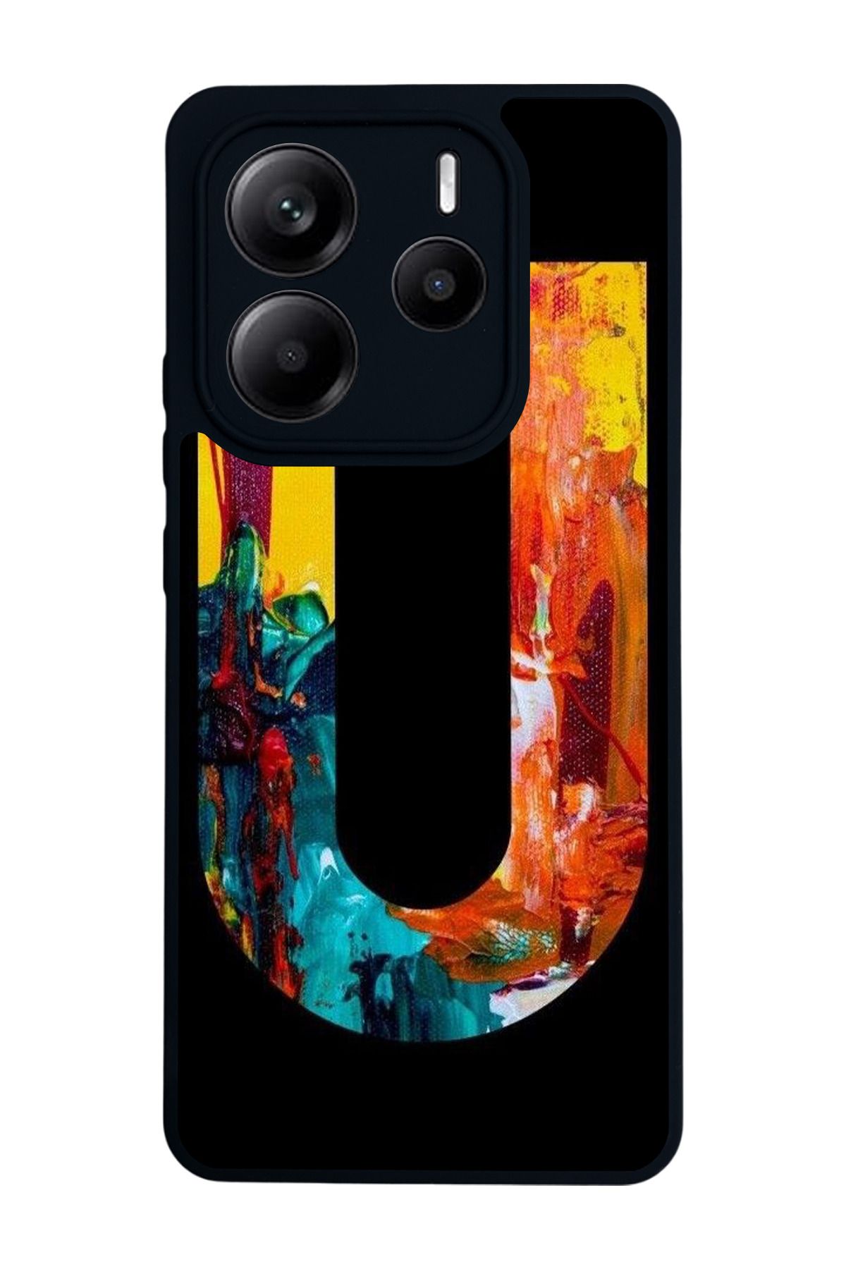 BGAKSESUAR Xiaomi Redmi Note 14 Mat Siyah uyumlu Kılıf – Yumuşak Silikon, Koruyucu, Şok Emici Kapak