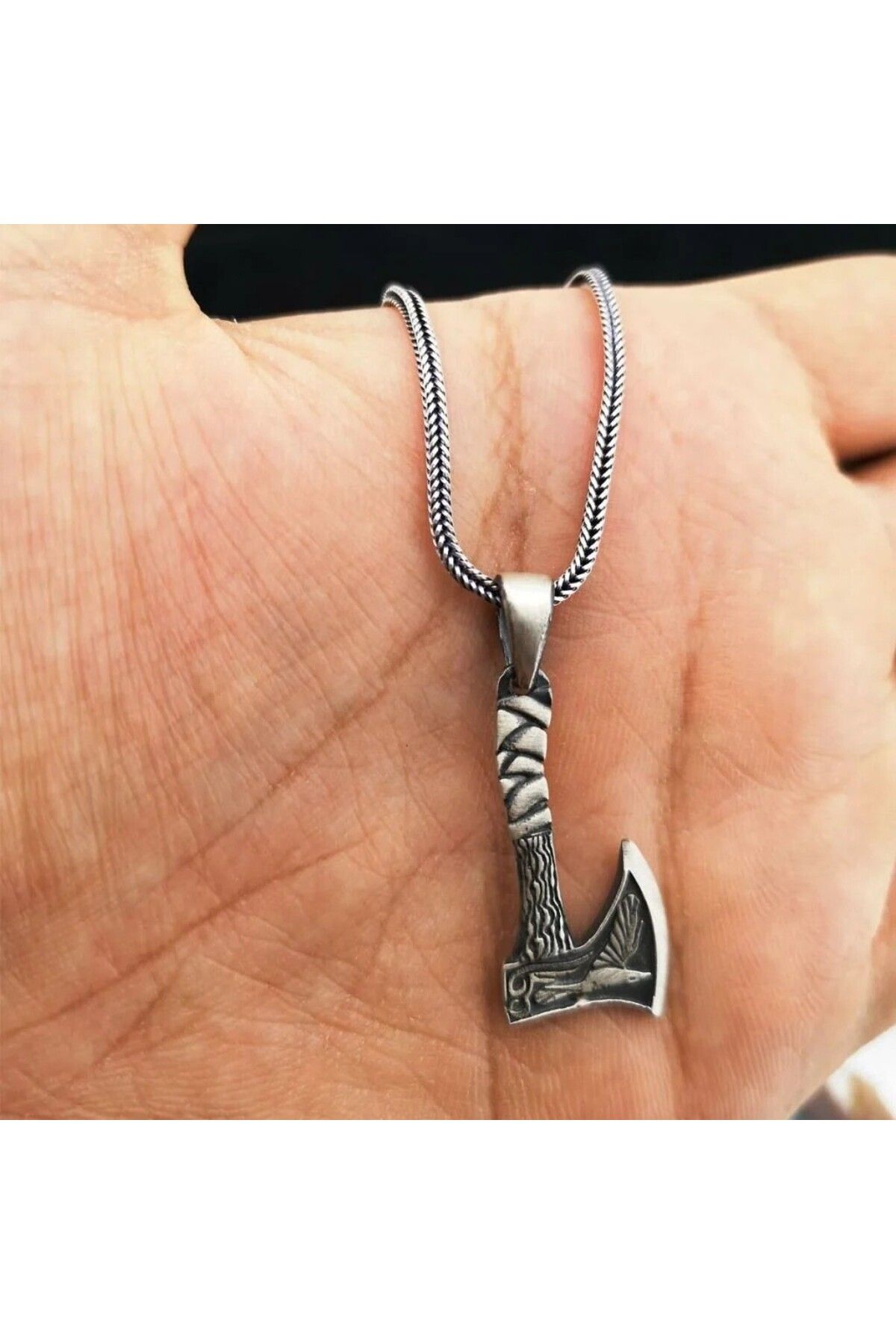 shop Balta Tasarımlı Kalın Zincirli 925 Ayar Gümüş Erkek Kolye