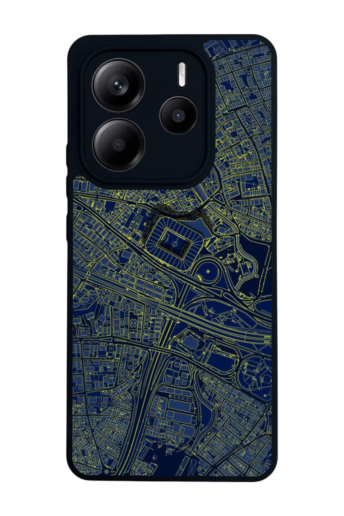 BGAKSESUAR Xiaomi Redmi Note 14 Mat Siyah uyumlu Kılıf – Yumuşak Silikon, Koruyucu, Şok Emici Kapak