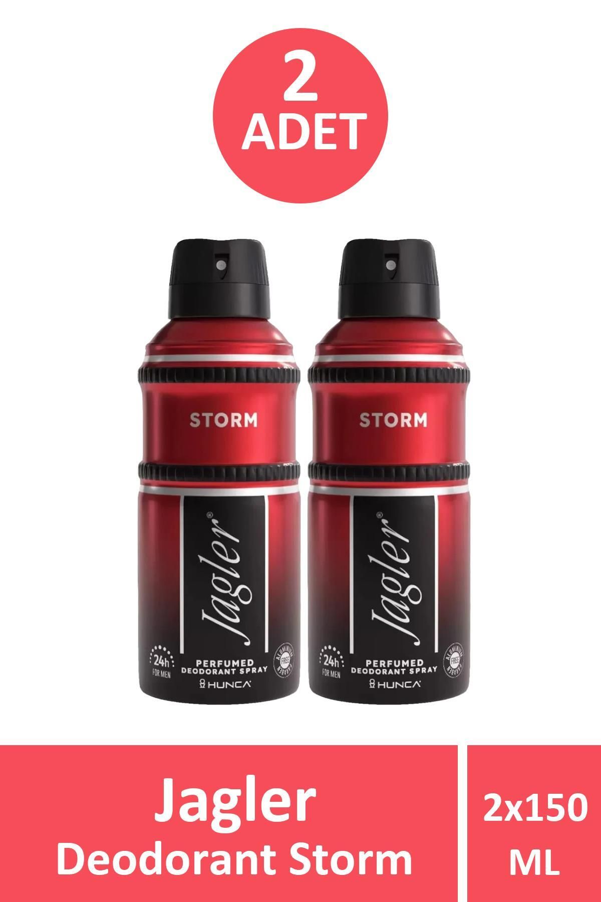 Seddar Collection Jagler Deodorant Storm 150 ml 2 Adet