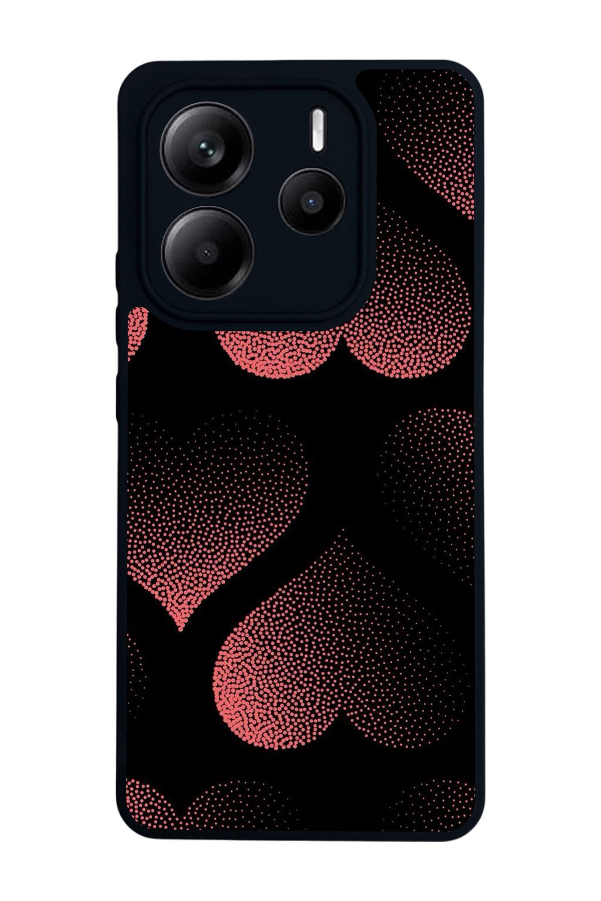 BGAKSESUAR Xiaomi Redmi Note 14 Mat Siyah uyumlu Kılıf – Yumuşak Silikon, Koruyucu, Şok Emici Kapak