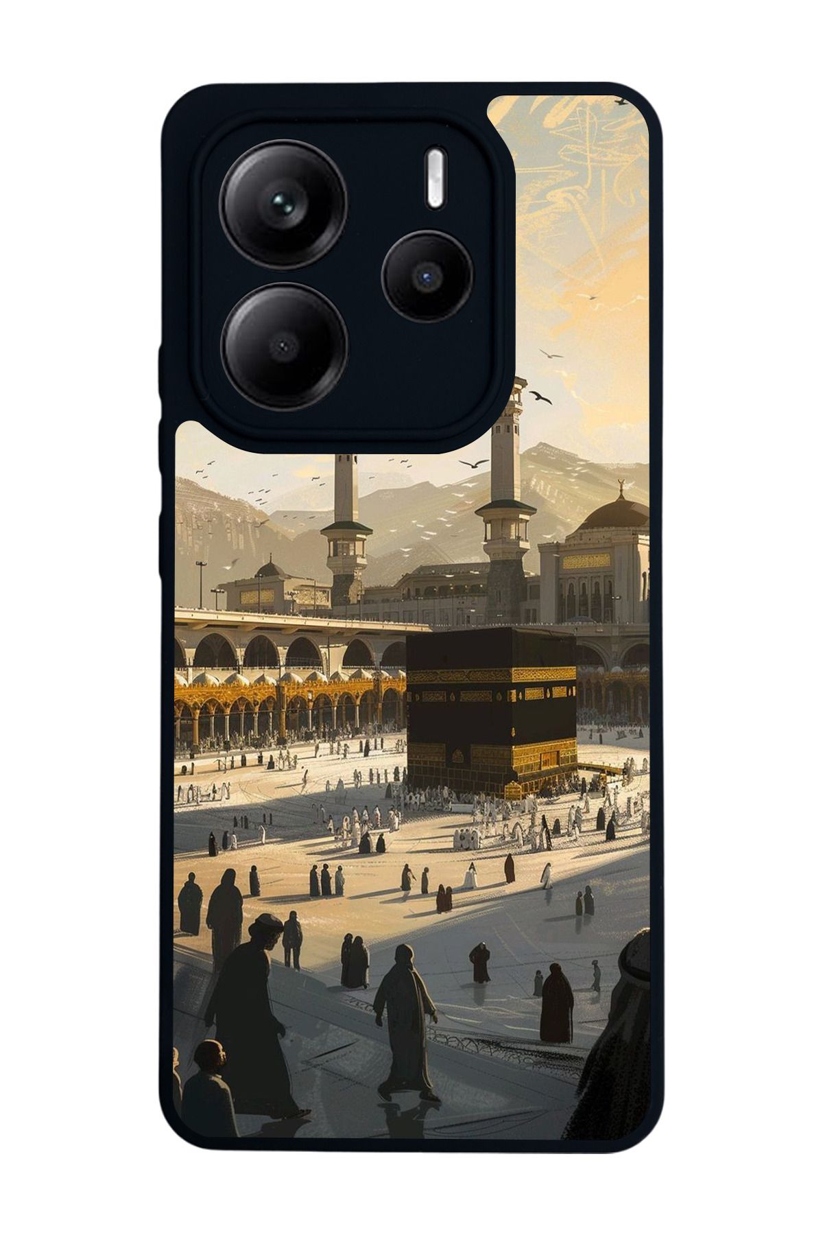 BGAKSESUAR Xiaomi Redmi Note 14 Mat Siyah uyumlu Kılıf – Yumuşak Silikon, Koruyucu, Şok Emici Kapak