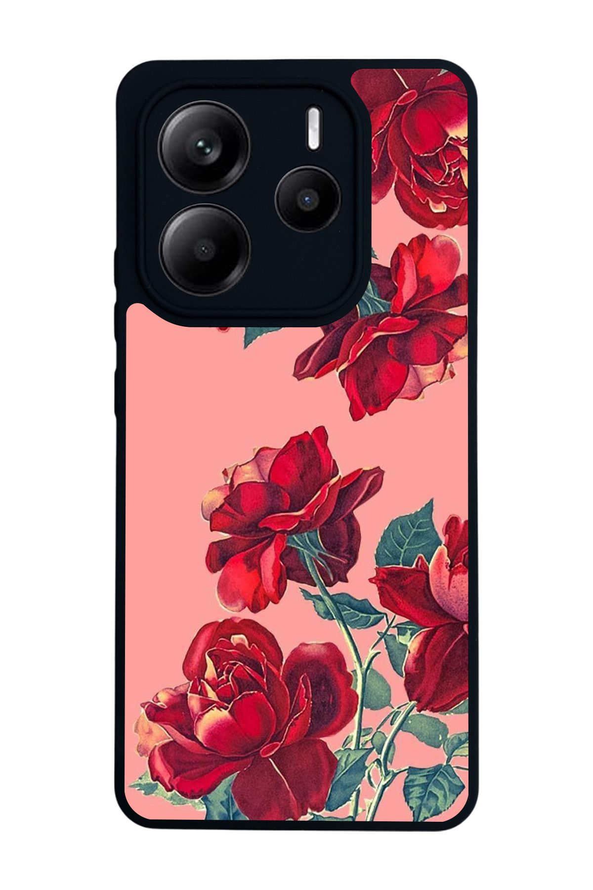 BGAKSESUAR Xiaomi Redmi Note 14 Mat Siyah uyumlu Kılıf – Yumuşak Silikon, Koruyucu, Şok Emici Kapak