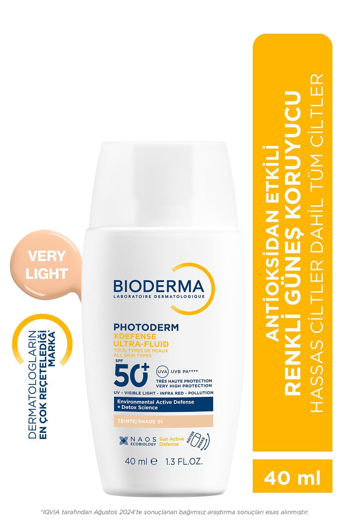Seddar Collection Photoderm Xdefense Spf50+ Very Light 40 ml