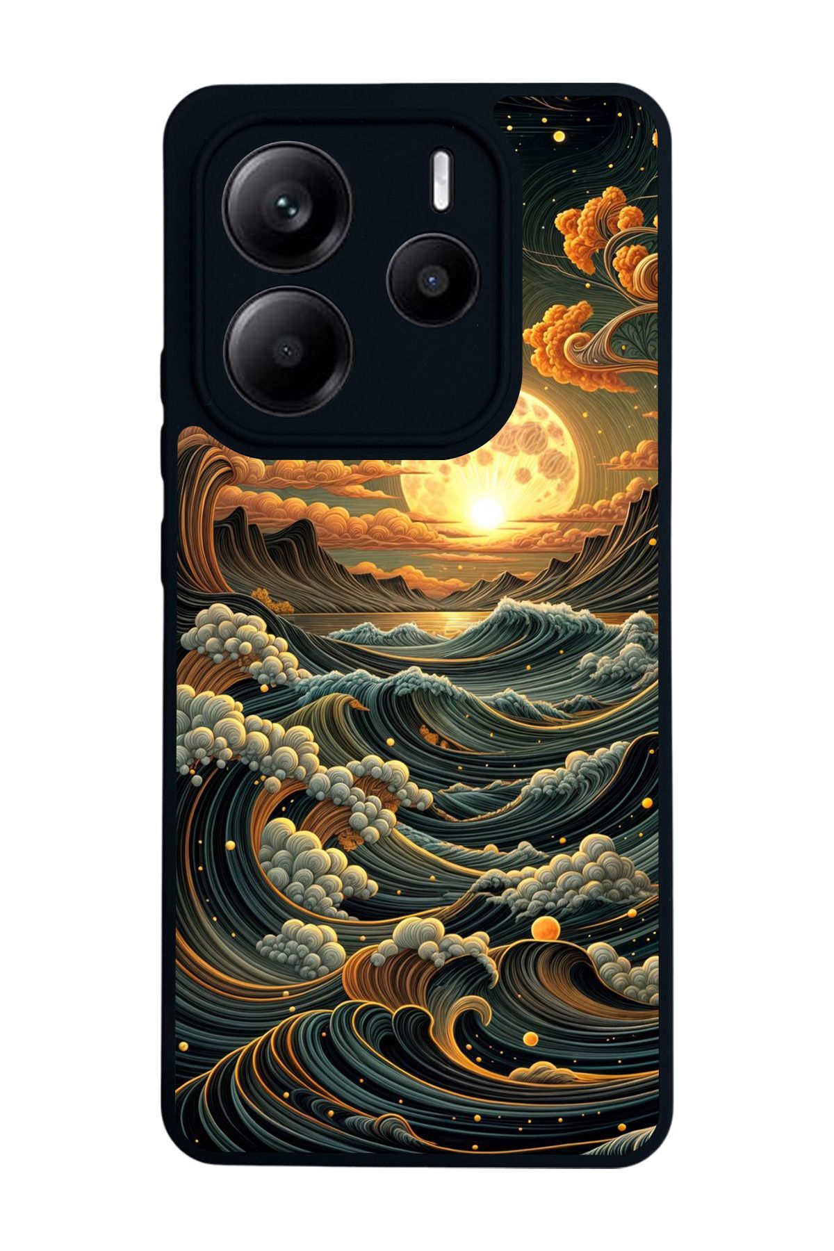 BGAKSESUAR Xiaomi Redmi Note 14 Mat Siyah uyumlu Kılıf – Yumuşak Silikon, Koruyucu, Şok Emici Kapak