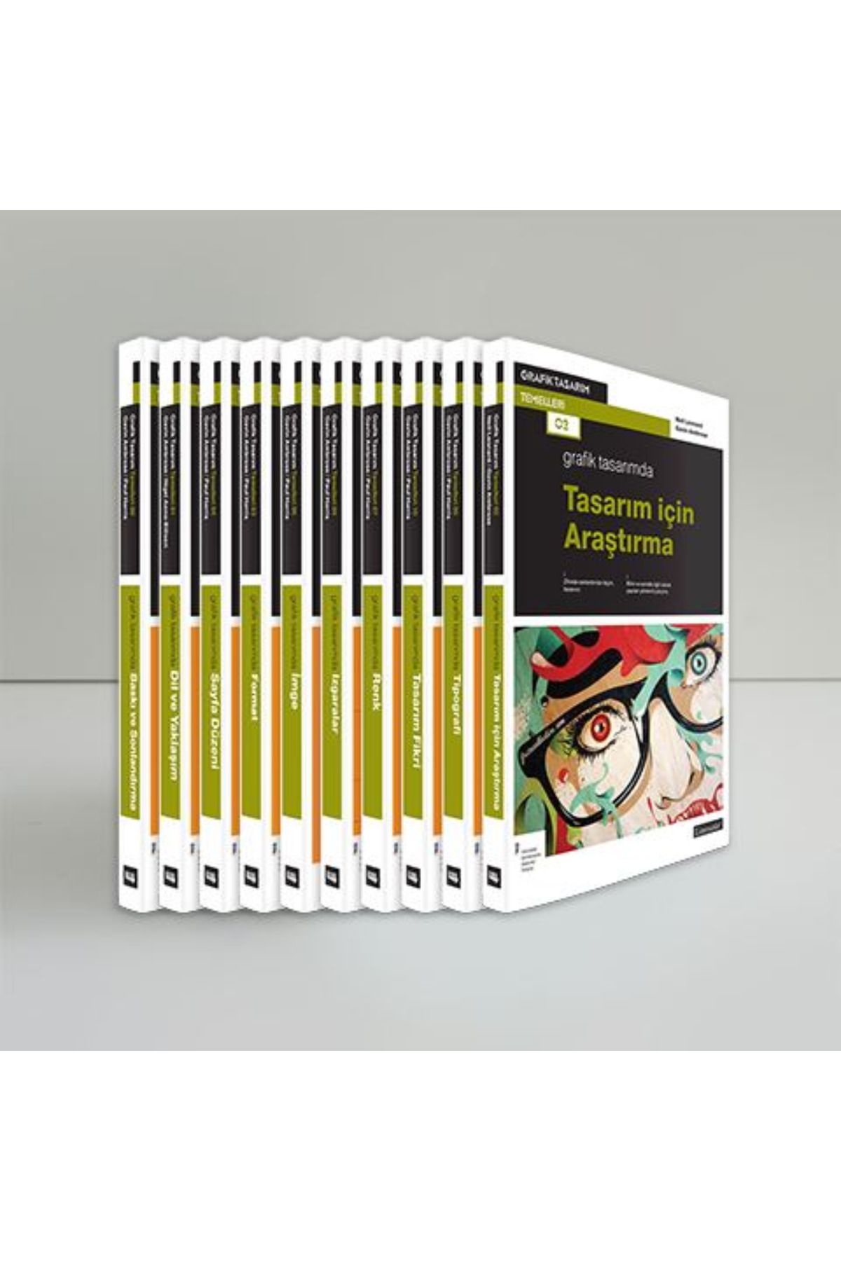 Literatür Yayıncılık Grafik Tasarım Temelleri Seti (10 Kitap)