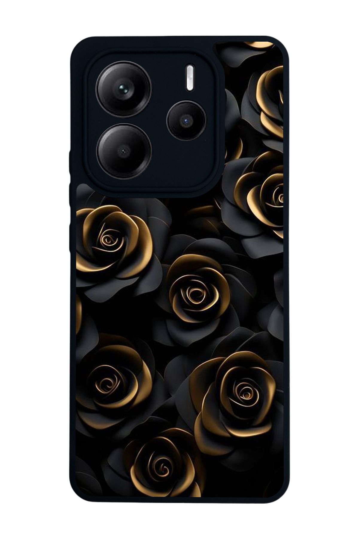 BGAKSESUAR Xiaomi Redmi Note 14 Mat Siyah uyumlu Kılıf – Yumuşak Silikon, Koruyucu, Şok Emici Kapak