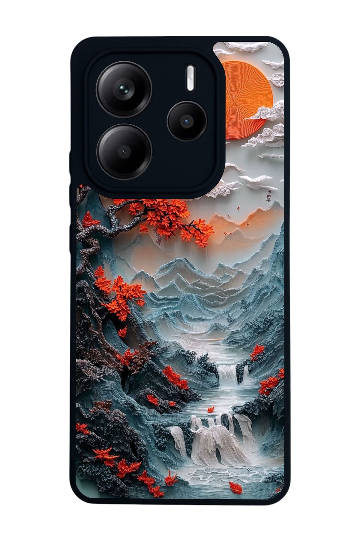 BGAKSESUAR Xiaomi Redmi Note 14 Mat Siyah uyumlu Kılıf – Yumuşak Silikon, Koruyucu, Şok Emici Kapak
