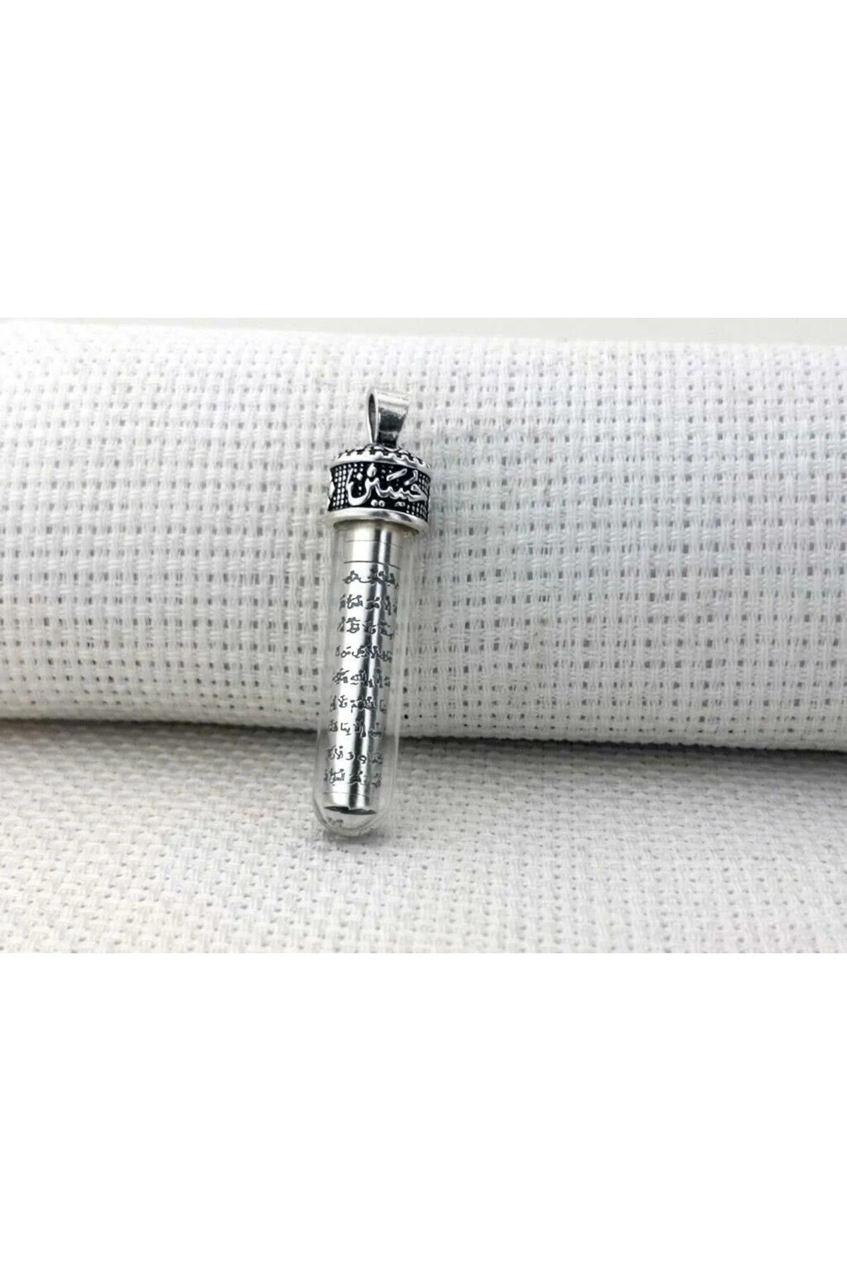 shop Ayetel Kursi Dualı Zemzem Sulu Muska Cevşen 925 Ayar Gümüş Erkek Kolye Ucu