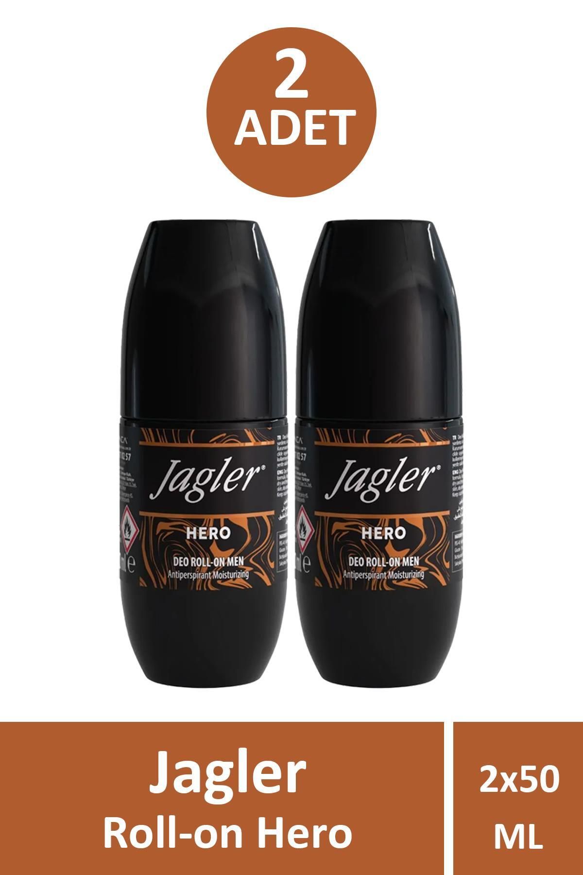 Seddar Collection Jagler Roll-On Hero Erkek 50 ml 2 Adet