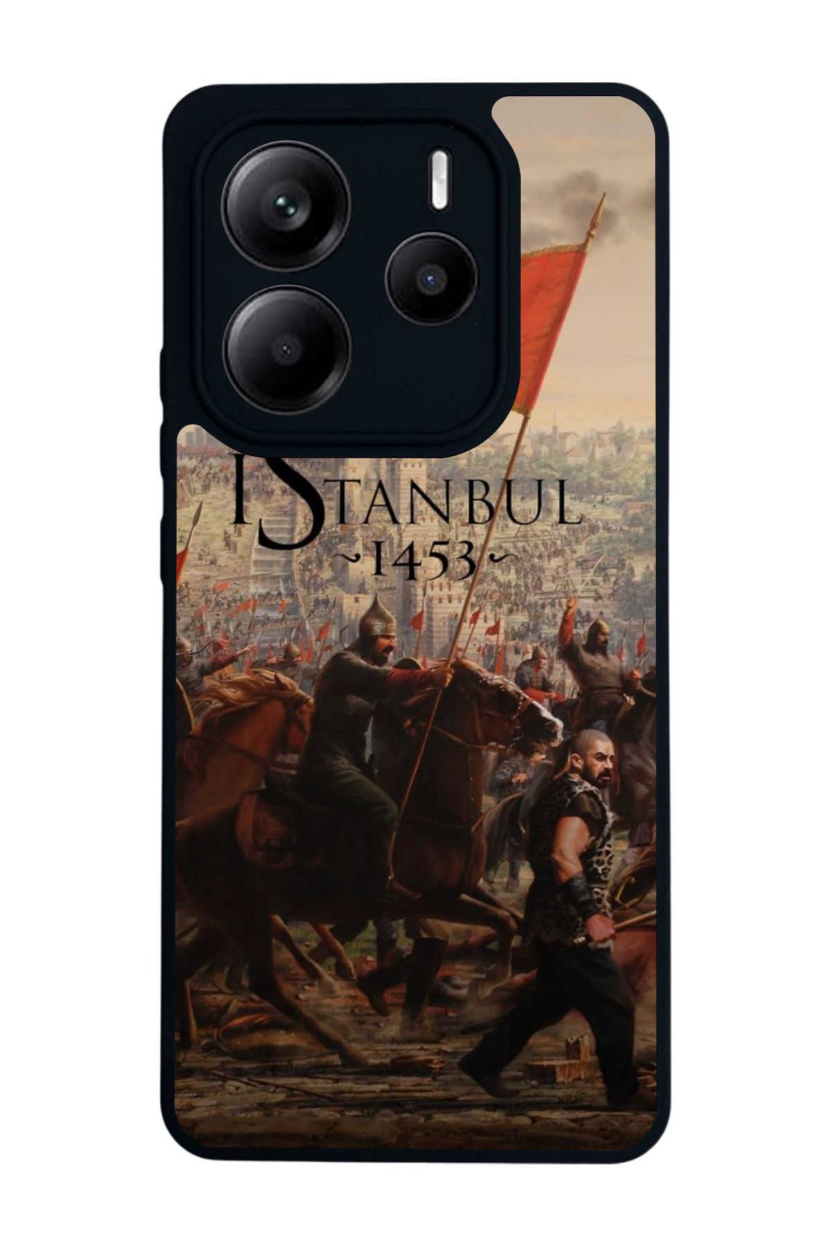 BGAKSESUAR Xiaomi Redmi Note 14 Mat Siyah uyumlu Kılıf – Yumuşak Silikon, Koruyucu, Şok Emici Kapak