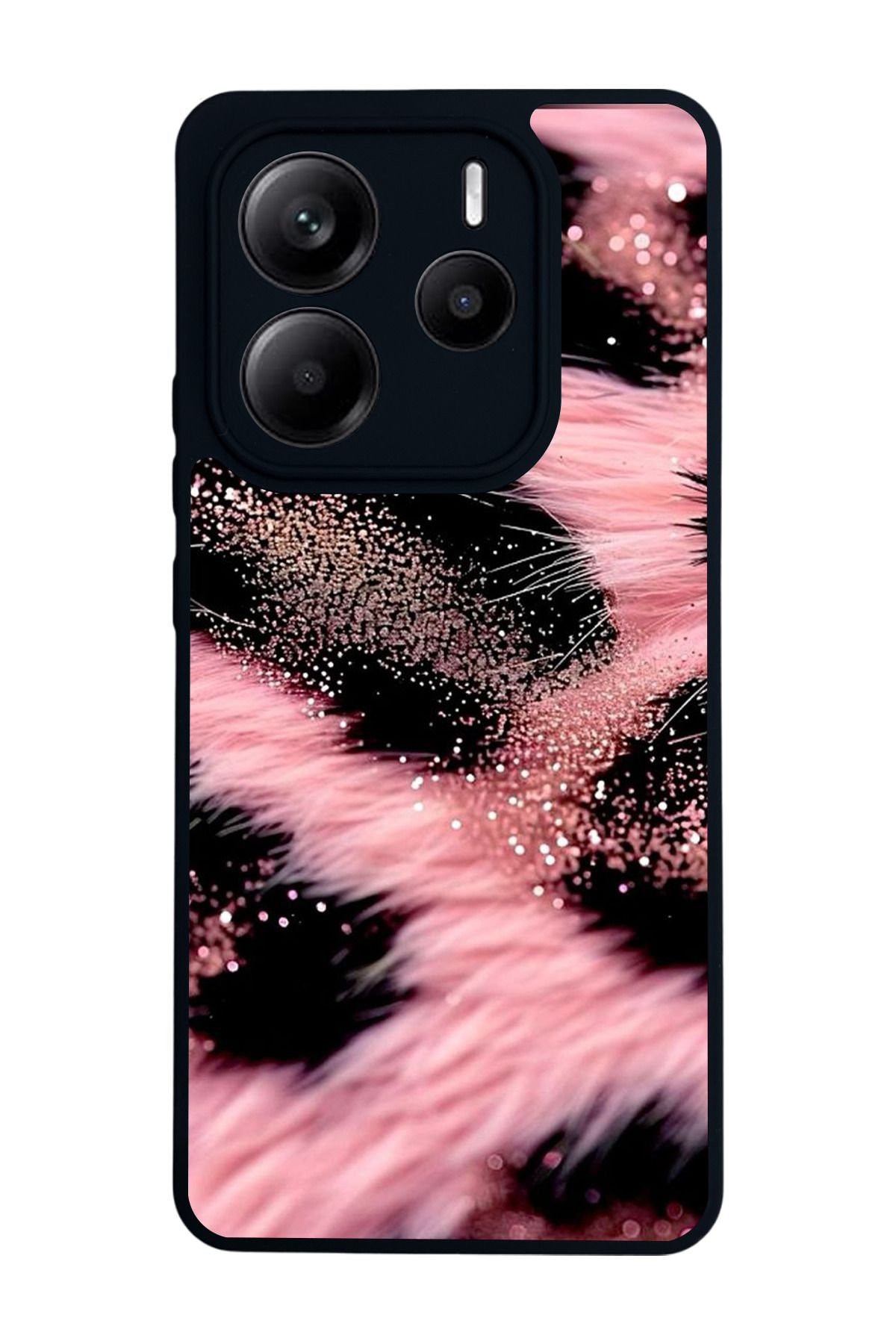 BGAKSESUAR Xiaomi Redmi Note 14 Mat Siyah uyumlu Kılıf – Yumuşak Silikon, Koruyucu, Şok Emici Kapak