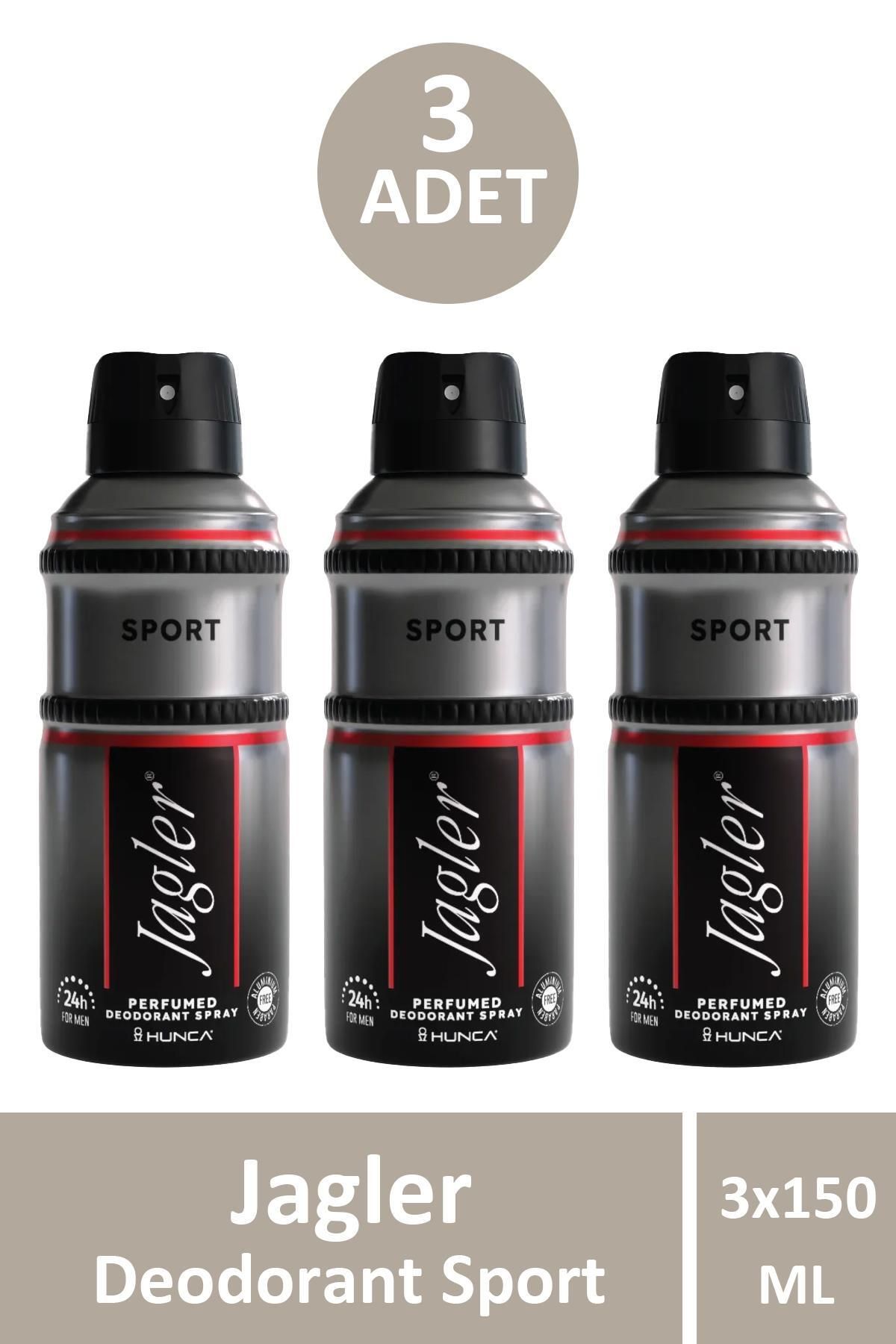 Seddar Collection Jagler Deodorant Sport 150 ml 3 Adet